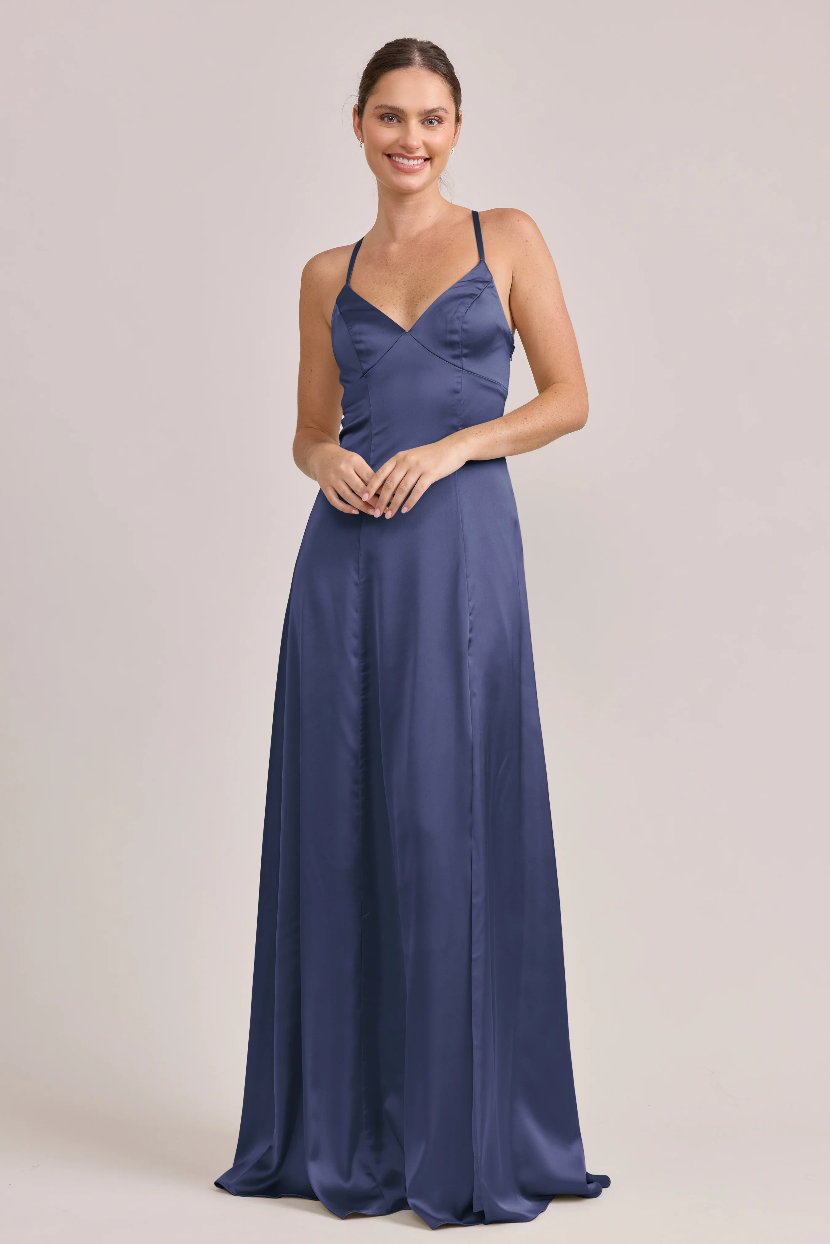 Karsyn Satin Dress | Made To Order - Image 71