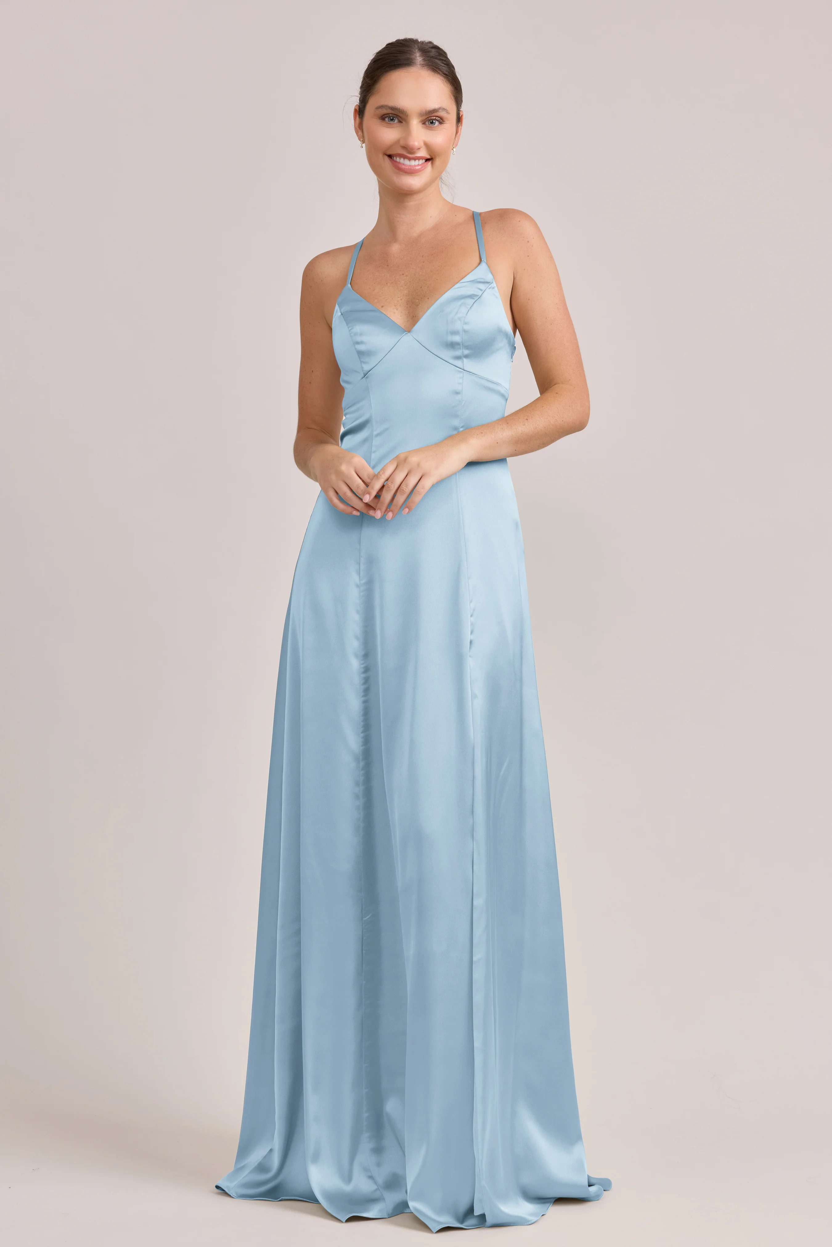 Karsyn Satin Dress | Made To Order - Image 74