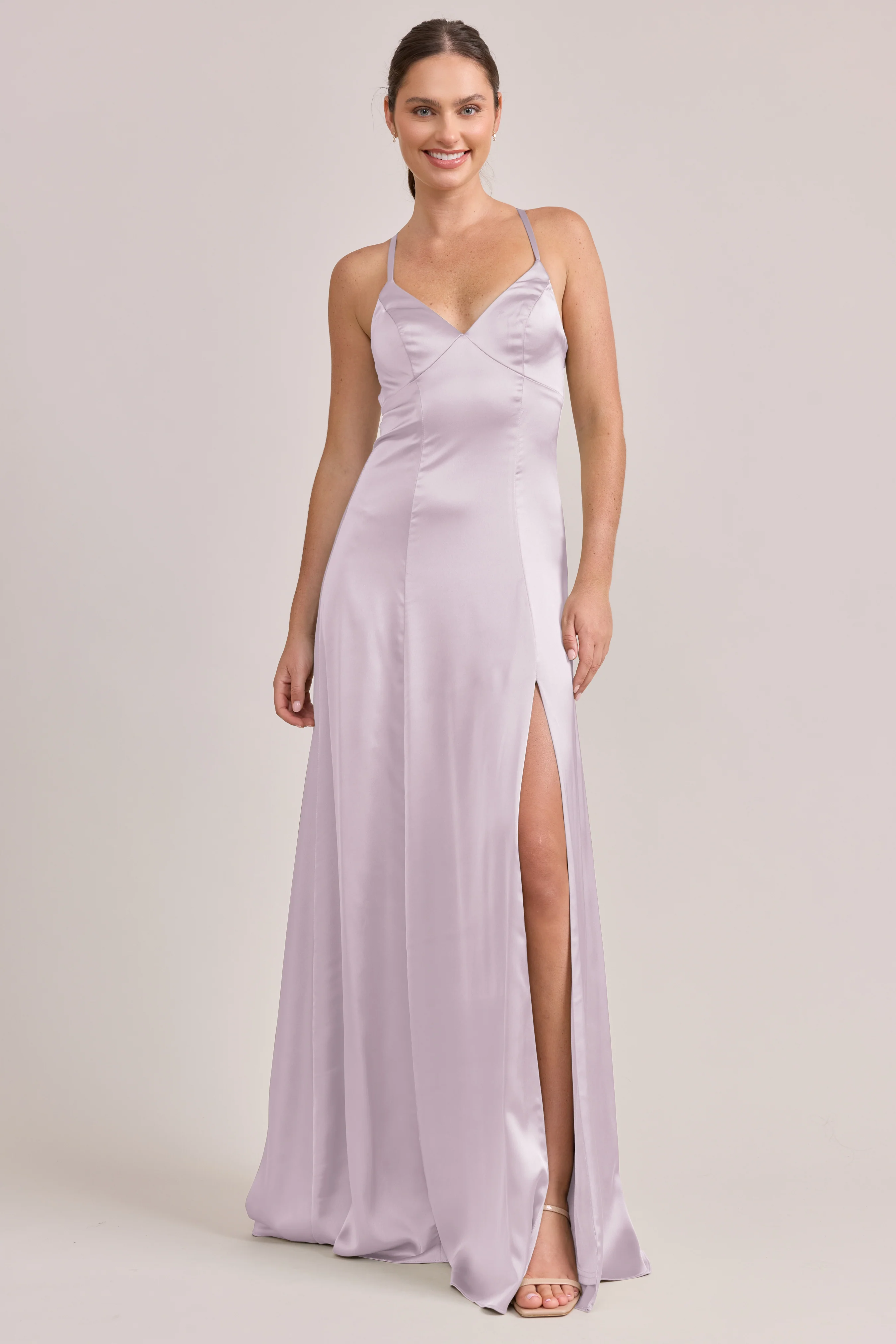Karsyn Satin Dress | Made To Order - Image 79