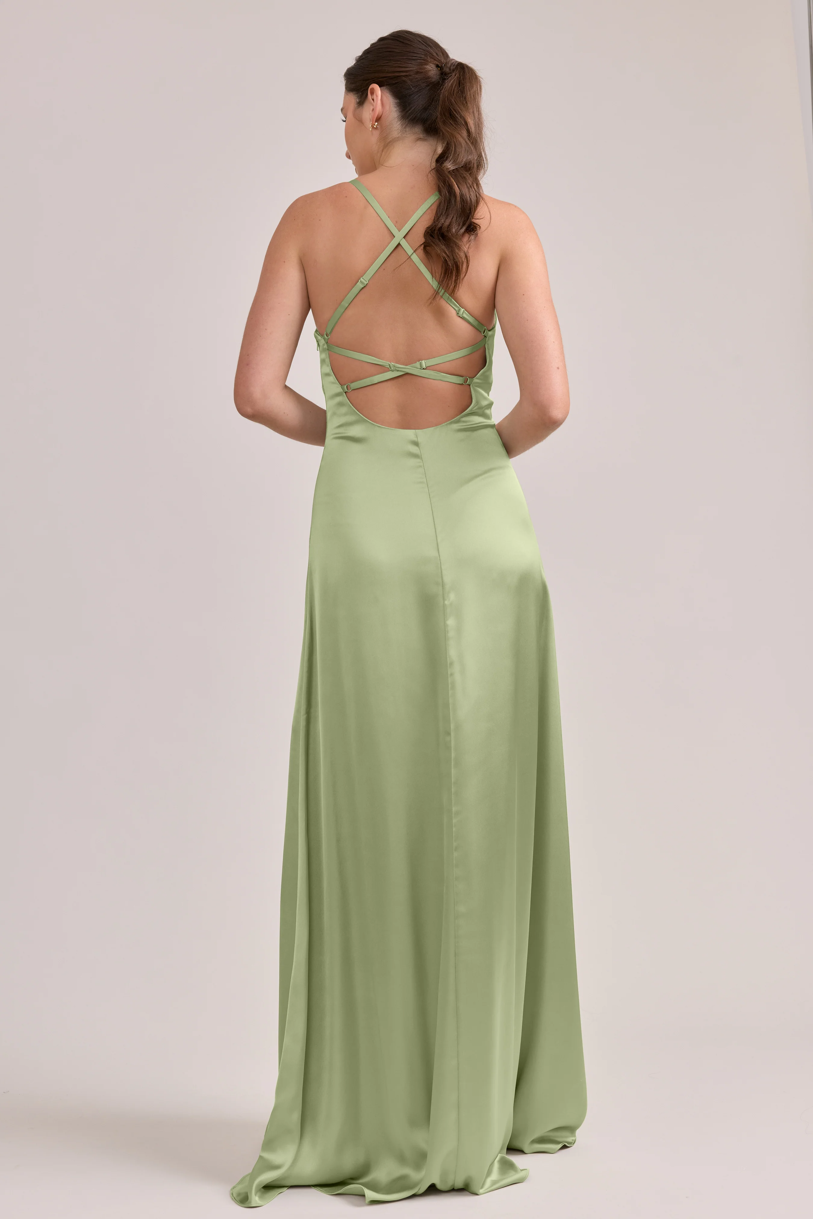 Karsyn Satin Dress | Made To Order - Image 90