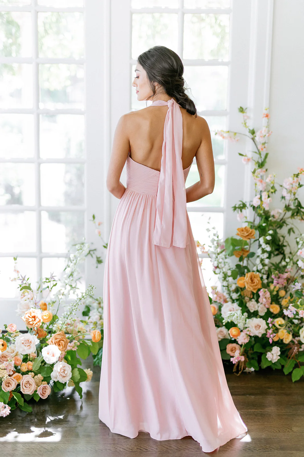 Kennedy Chiffon Convertible Dress | Made To Order - Image 9
