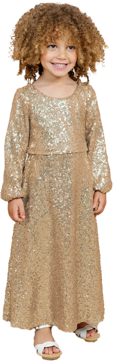 Kids Addison Sequin Dress | Made To Order - Image 23