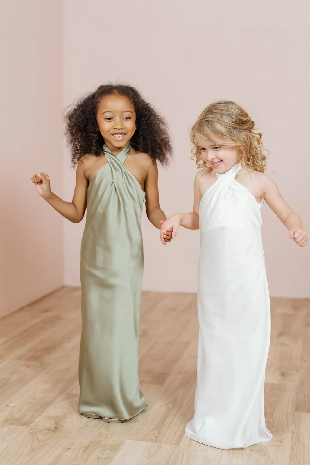 Kids Athena Satin Dress | Made To Order - Image 3