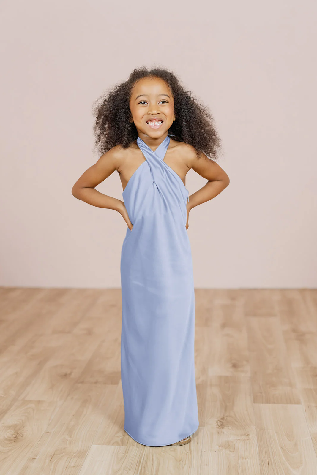 Kids Athena Satin Dress | Made To Order - Image 54