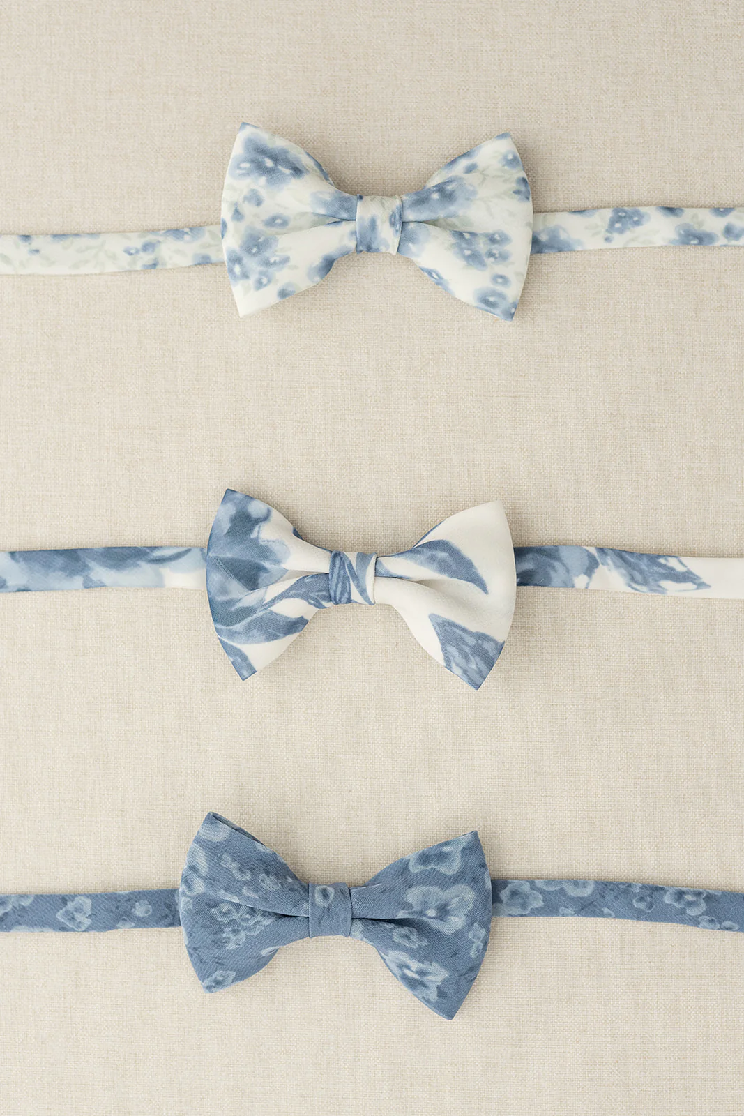 Kids Chiffon Floral Print Bowtie | Made To Order - Image 7