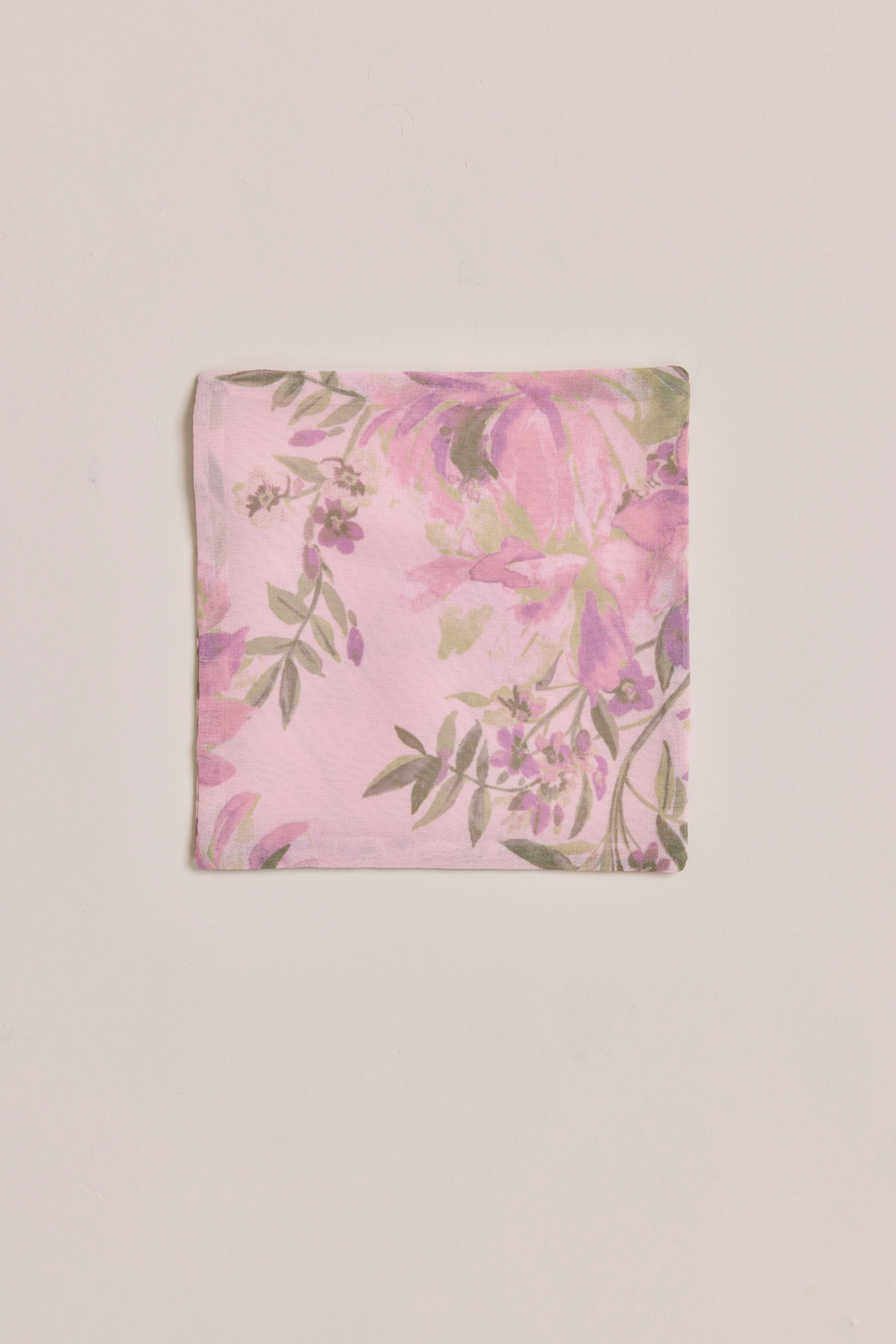 Kids Chiffon Floral Print Pocket Square | Made To Order - Image 23