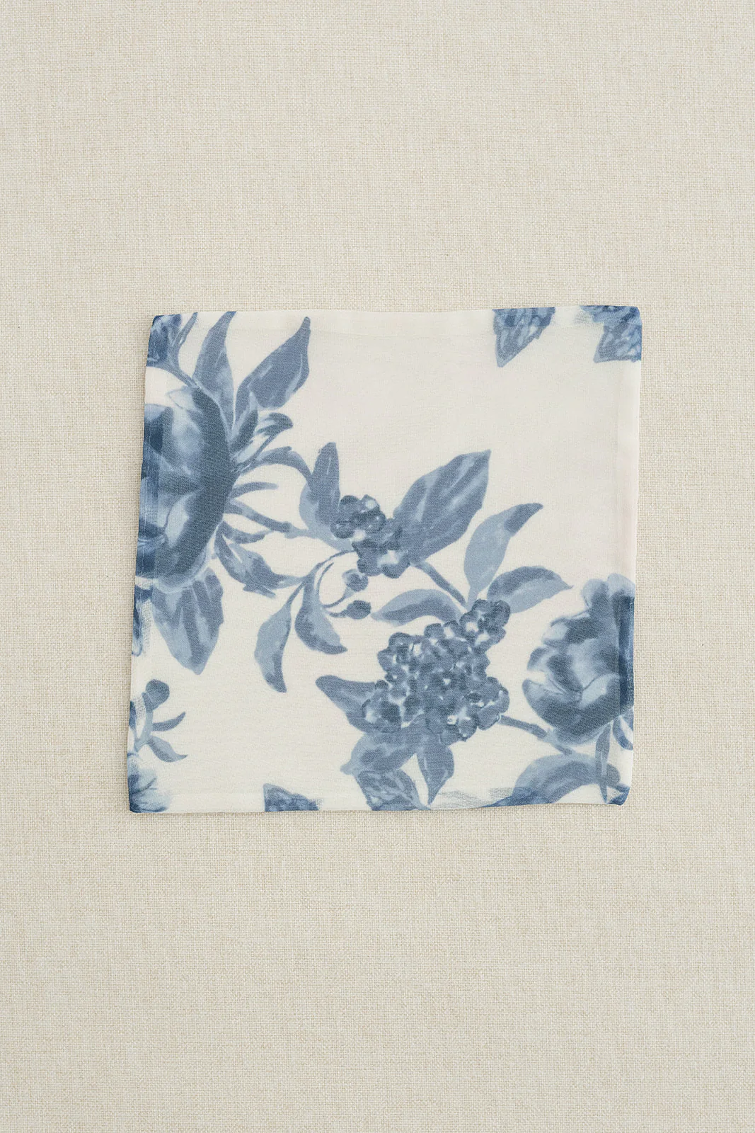 Kids Chiffon Floral Print Pocket Square | Made To Order - Image 7