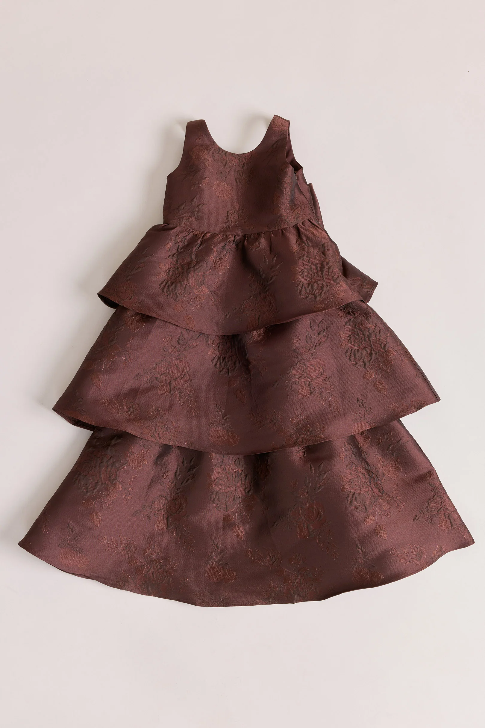 Kids Georgia Jacquard Dress | Made To Order - Image 25