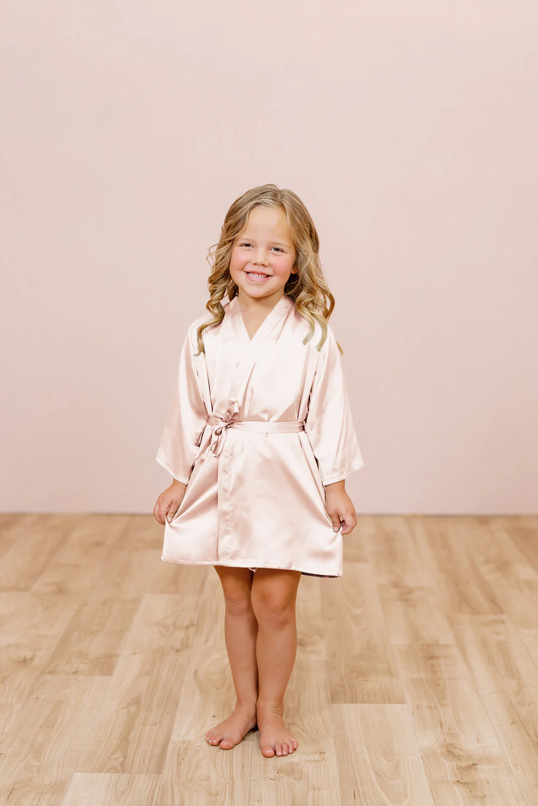 Kids Getting Ready Satin Robe | Made To Order - Image 7
