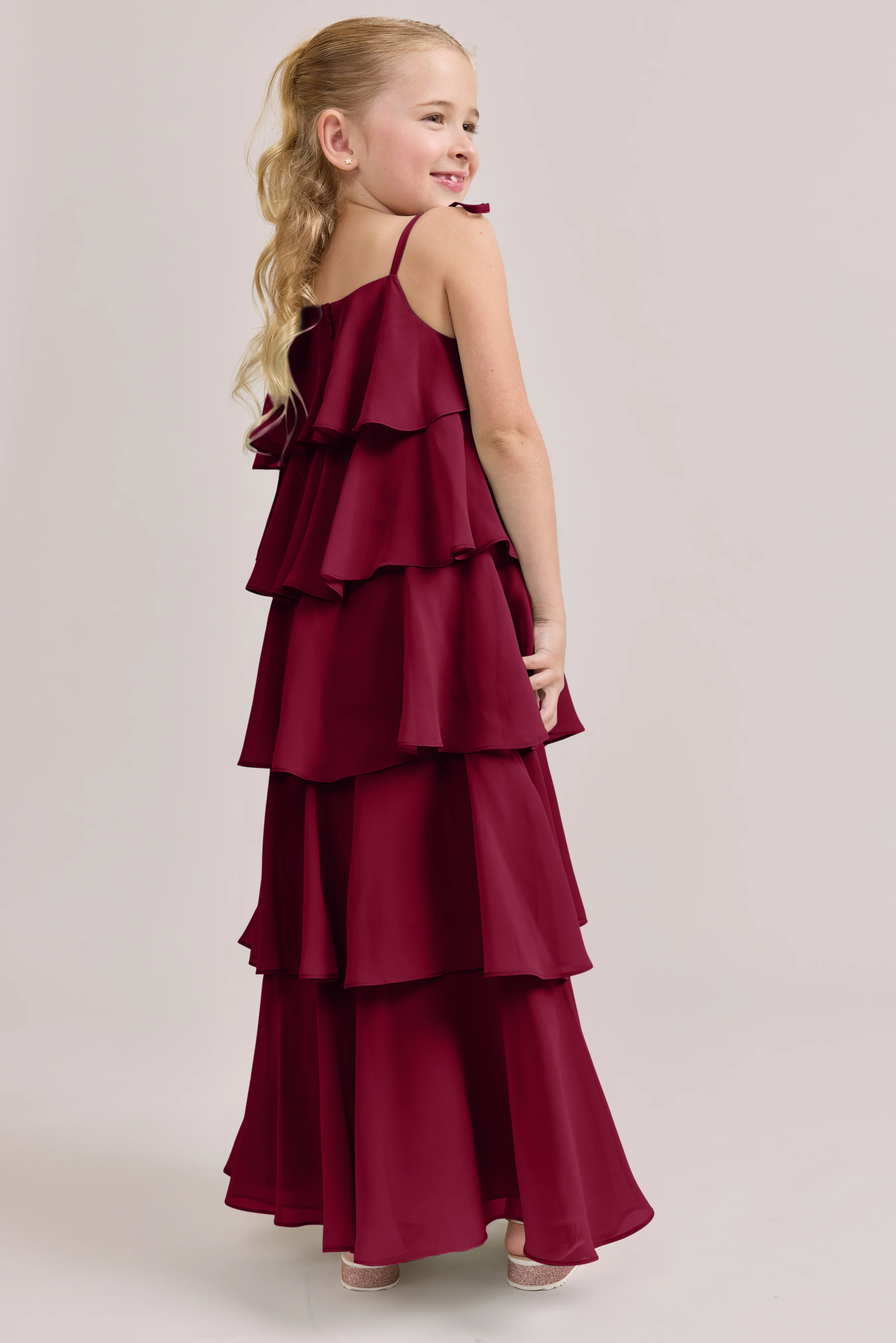 Kids June Chiffon Dress | Made To Order - Image 105