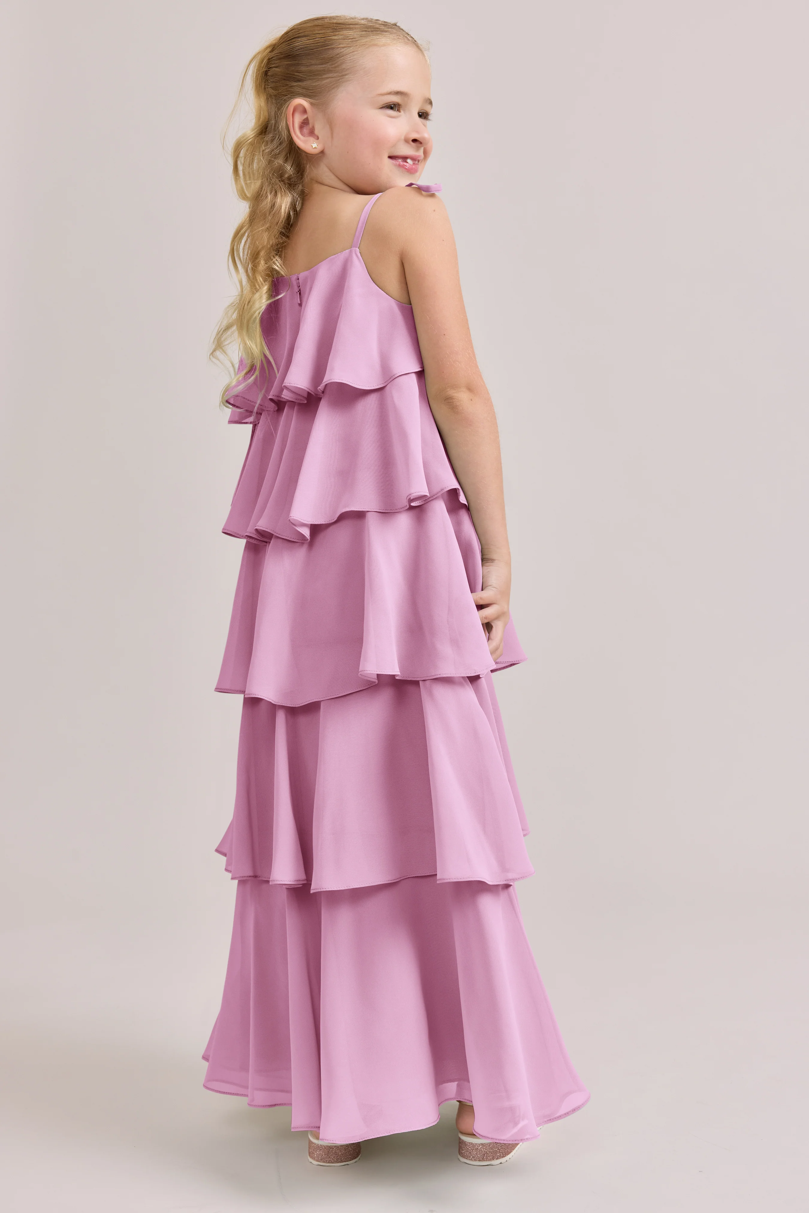 Kids June Chiffon Dress | Made To Order - Image 107