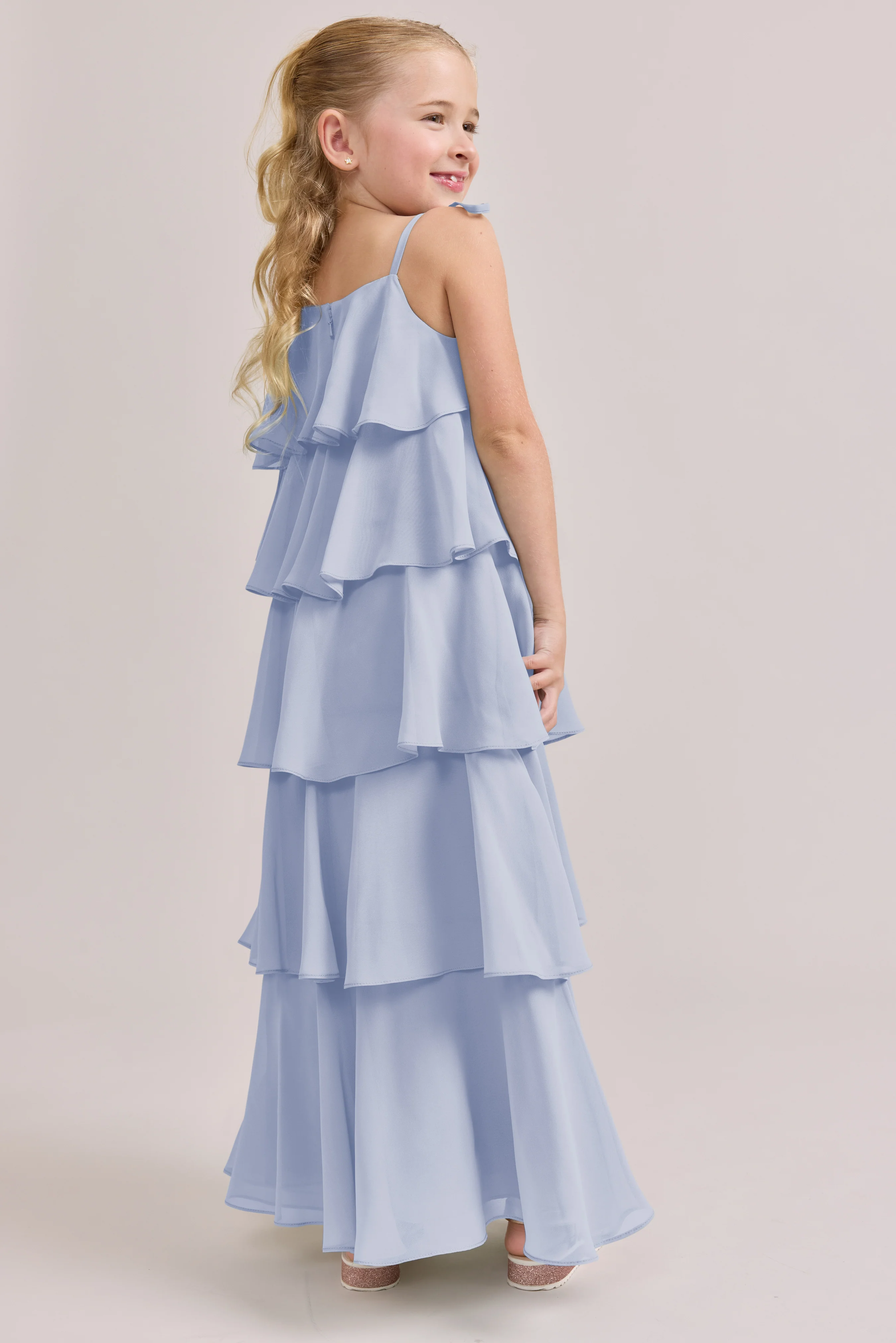 Kids June Chiffon Dress | Made To Order - Image 112