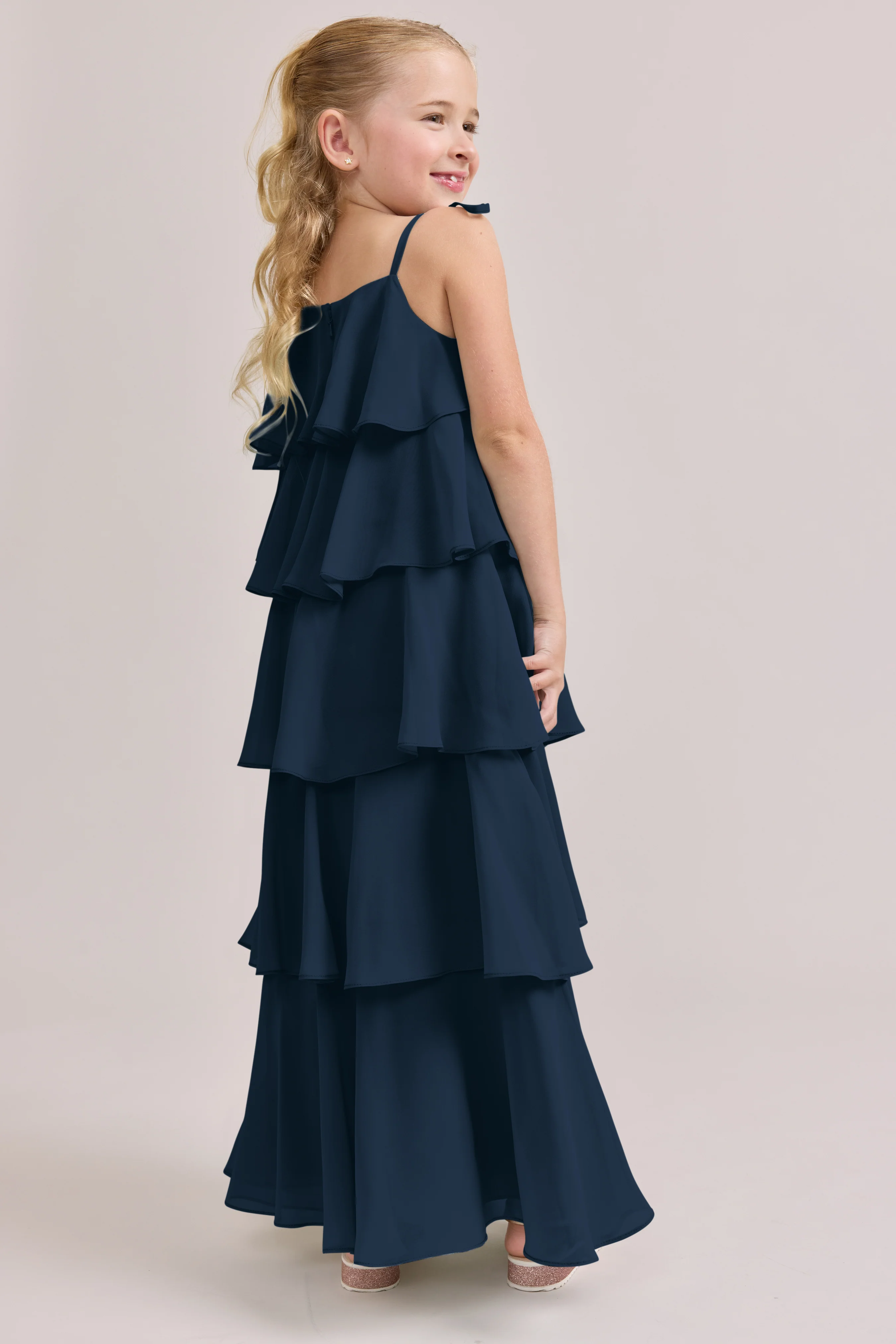Kids June Chiffon Dress | Made To Order - Image 113