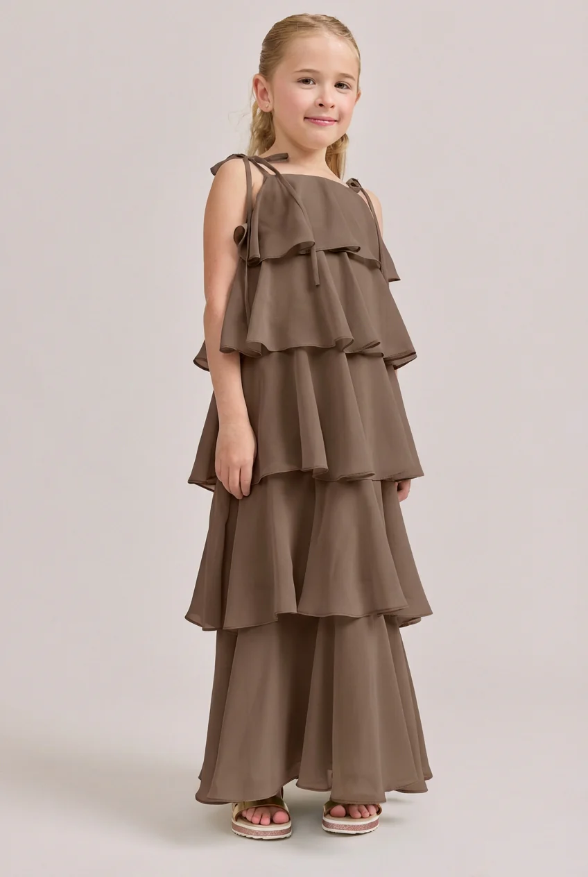 Kids June Chiffon Dress | Made To Order - Image 127