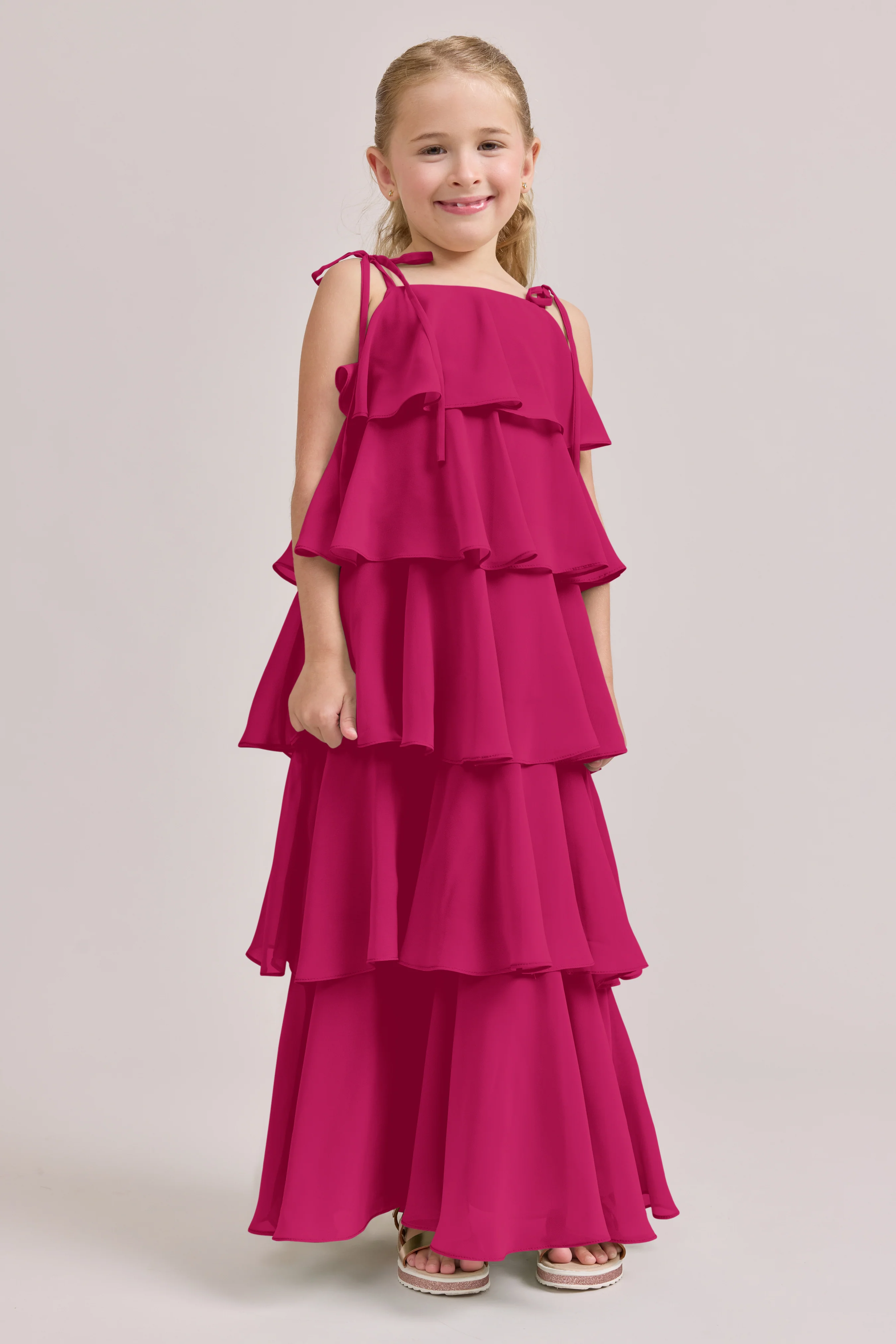 Kids June Chiffon Dress | Made To Order - Image 22