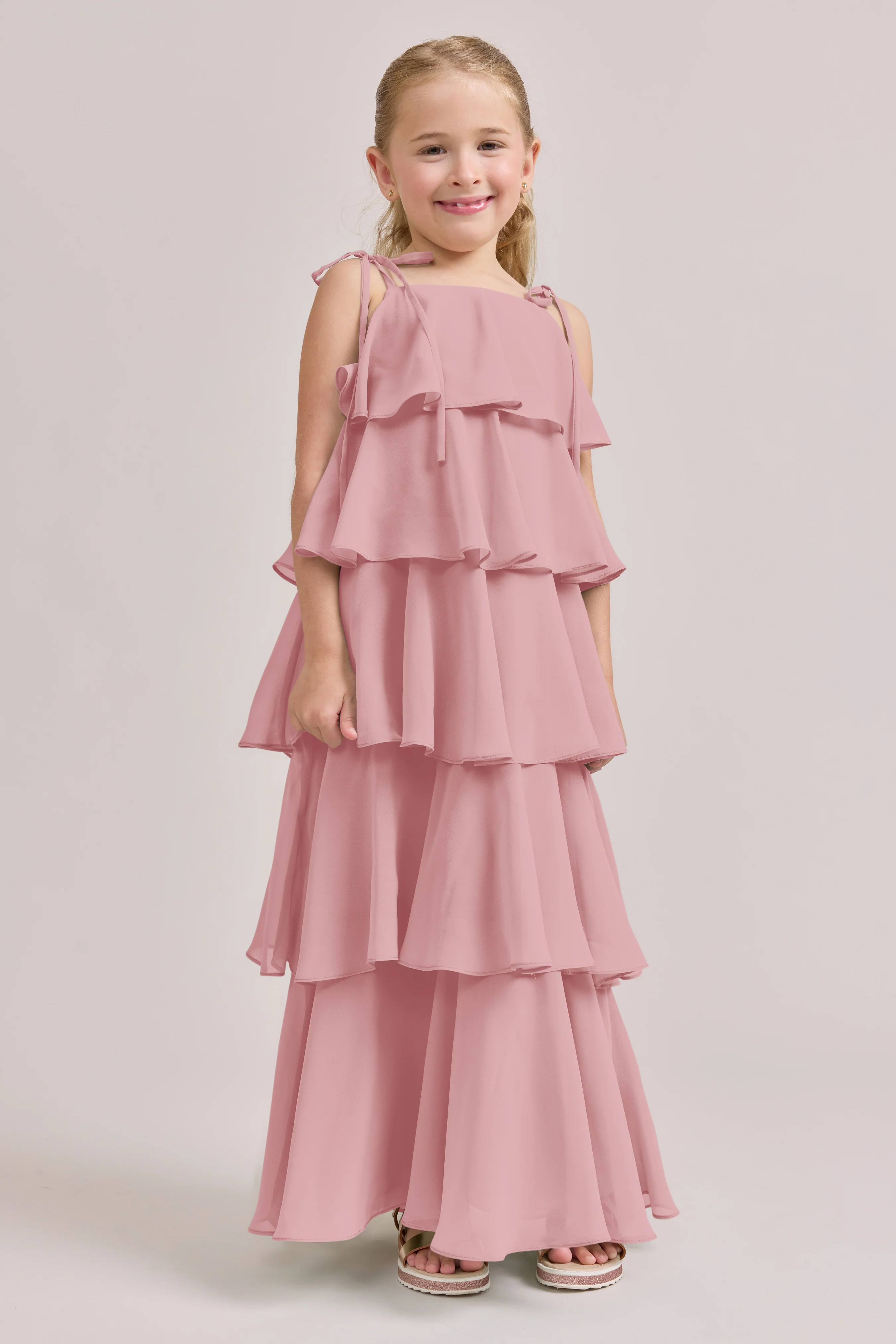 Kids June Chiffon Dress | Made To Order - Image 27