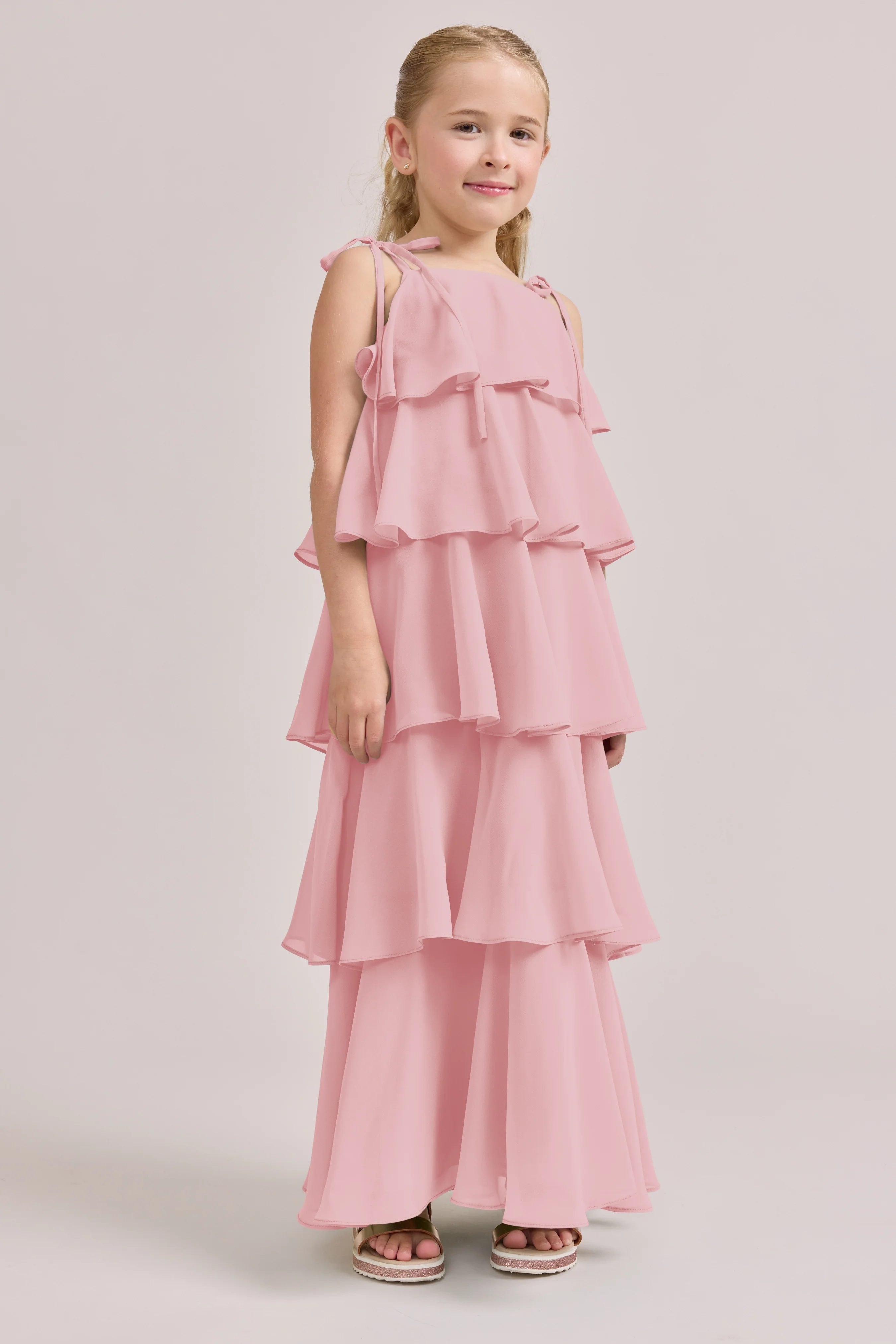 Kids June Chiffon Dress | Made To Order - Image 4