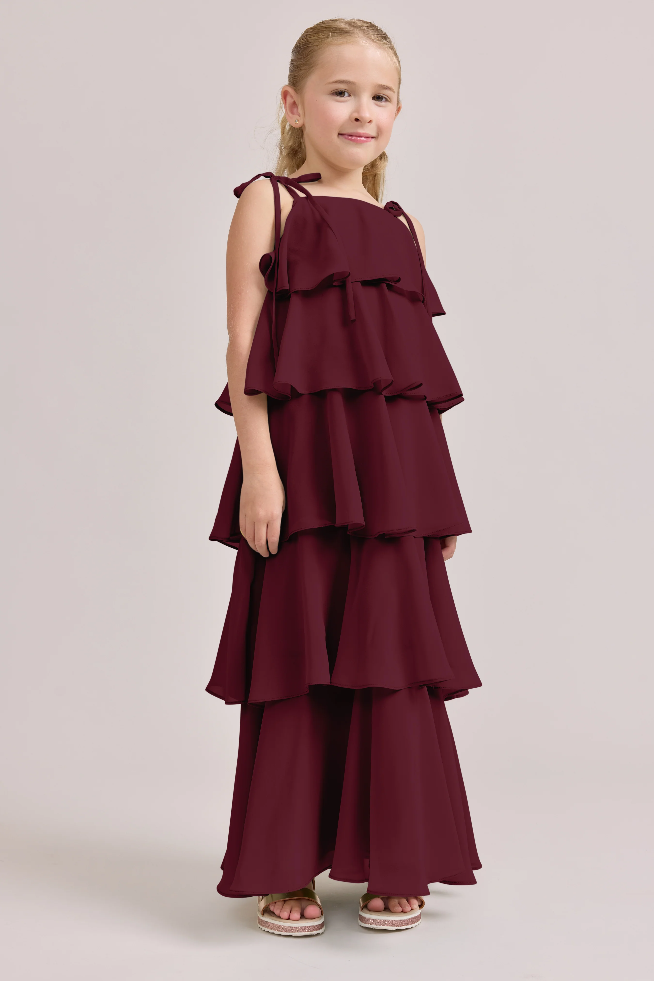 Kids June Chiffon Dress | Made To Order - Image 44
