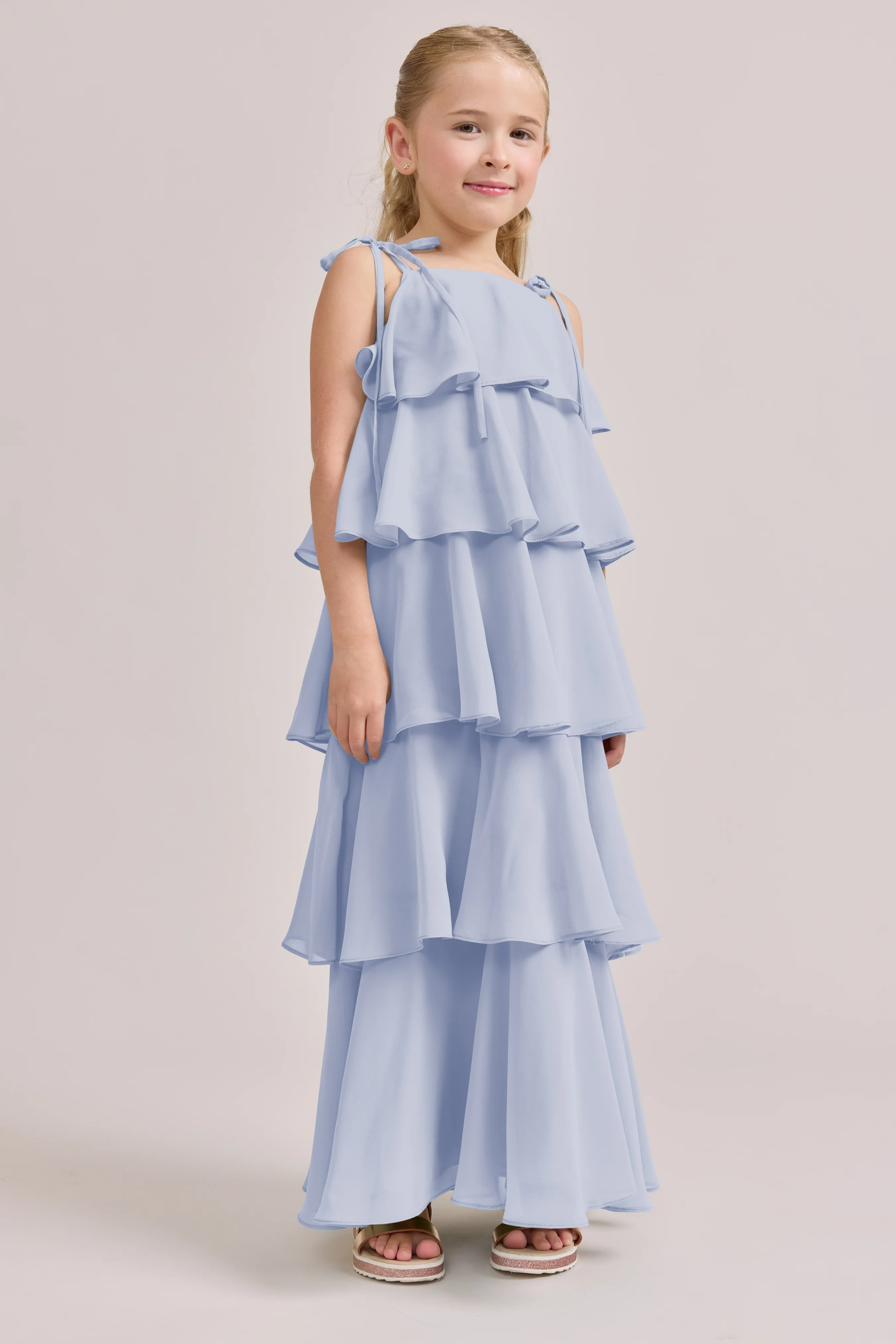 Kids June Chiffon Dress | Made To Order - Image 57