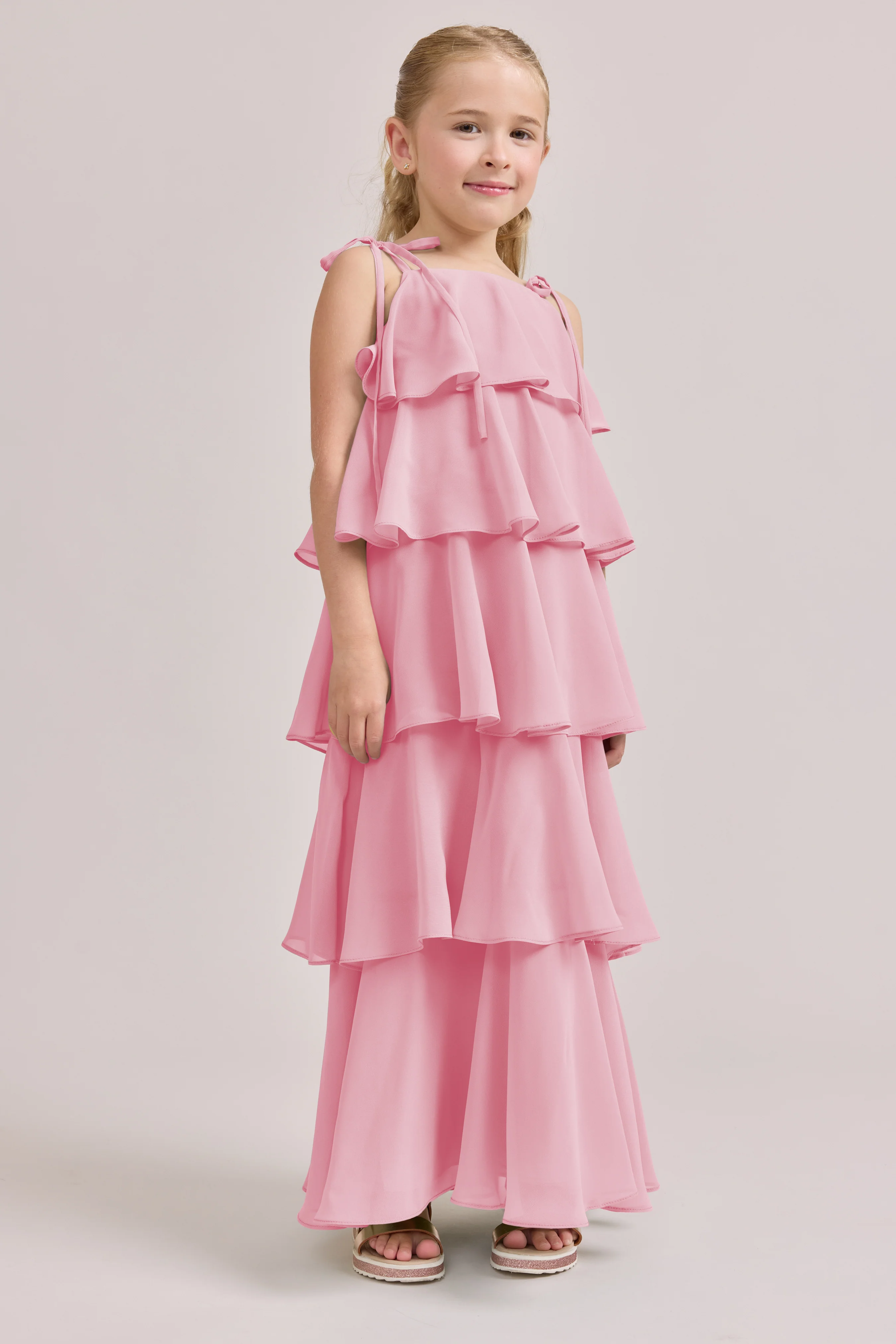 Kids June Chiffon Dress | Made To Order - Image 58