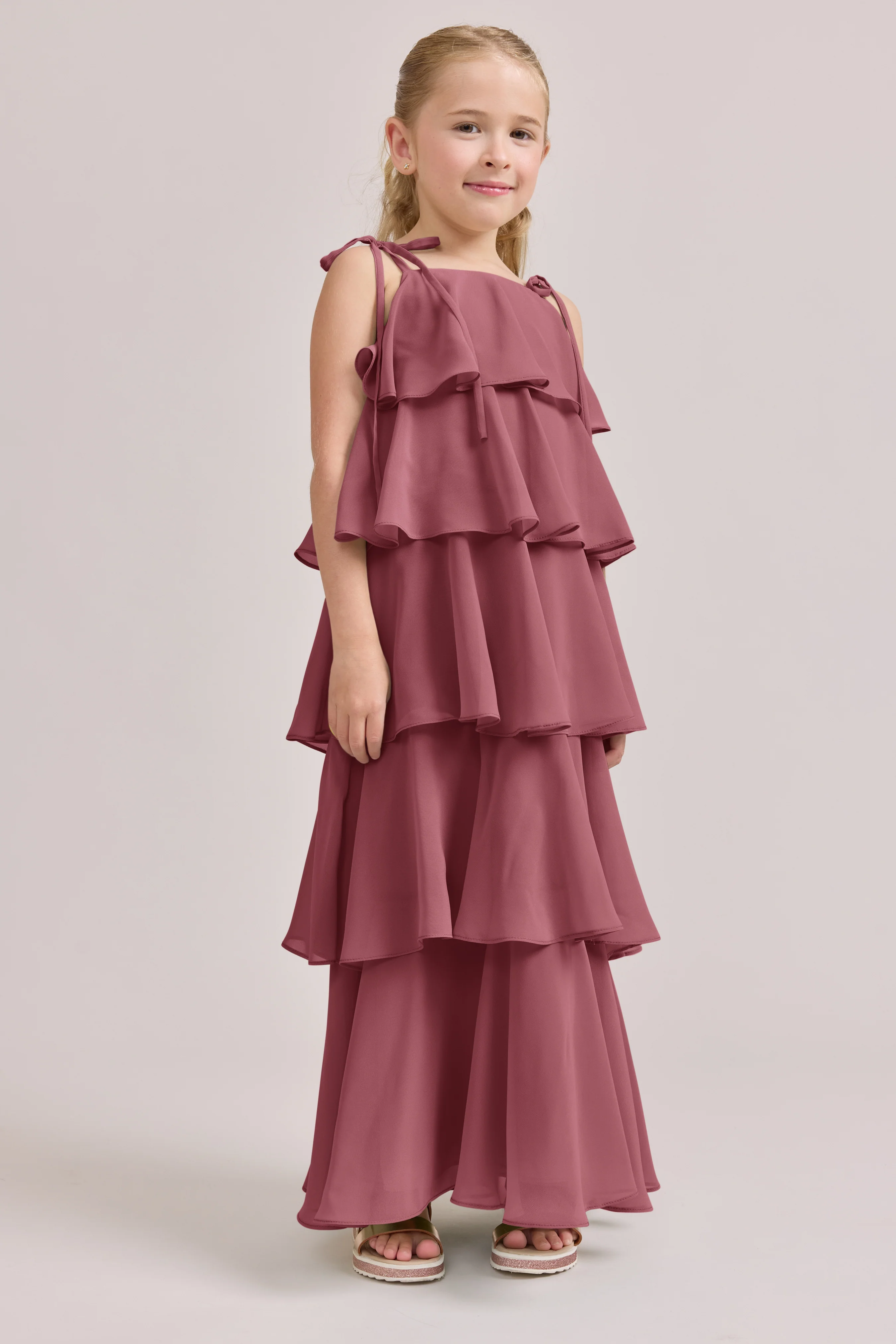 Kids June Chiffon Dress | Made To Order - Image 59
