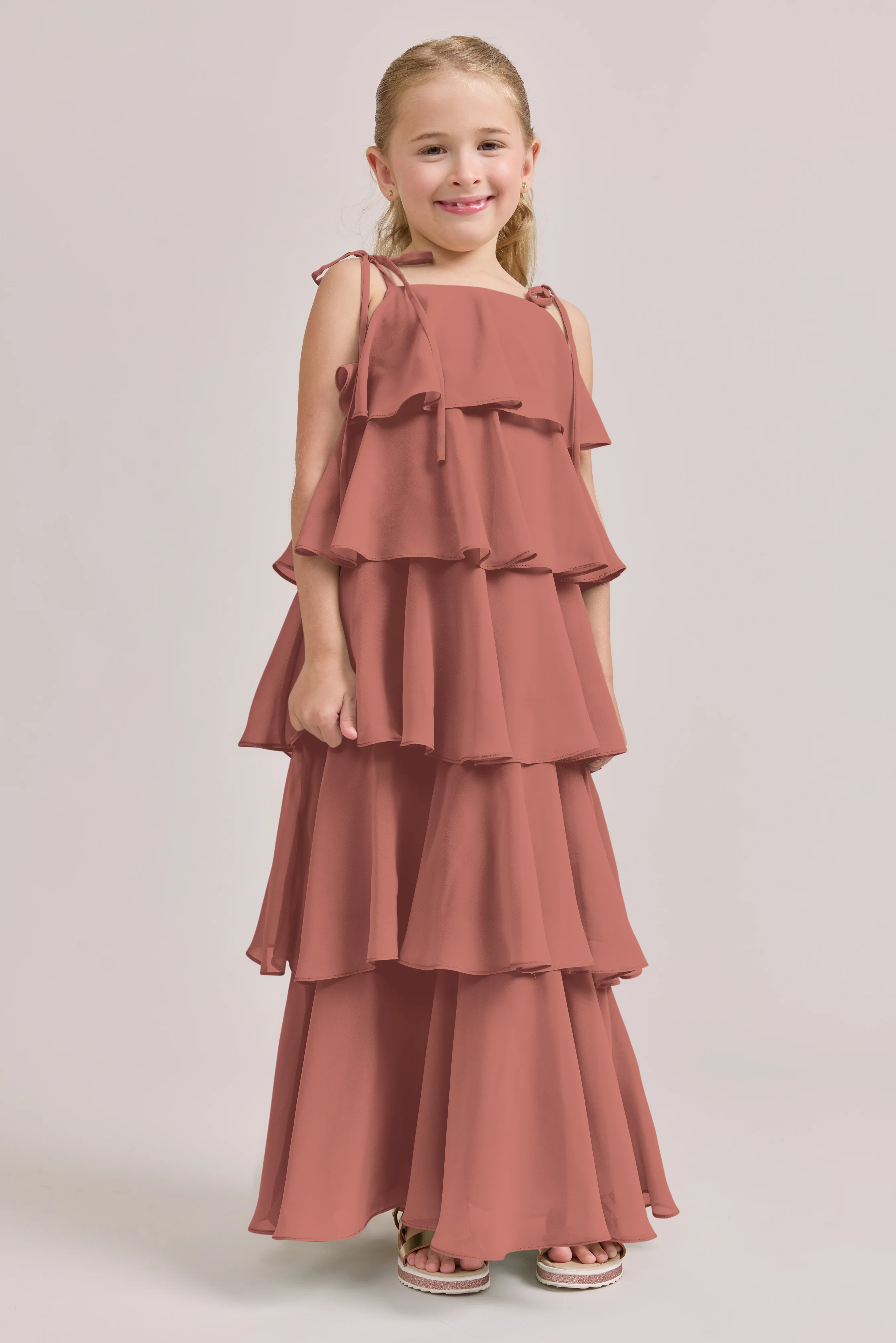 Kids June Chiffon Dress | Made To Order - Image 65