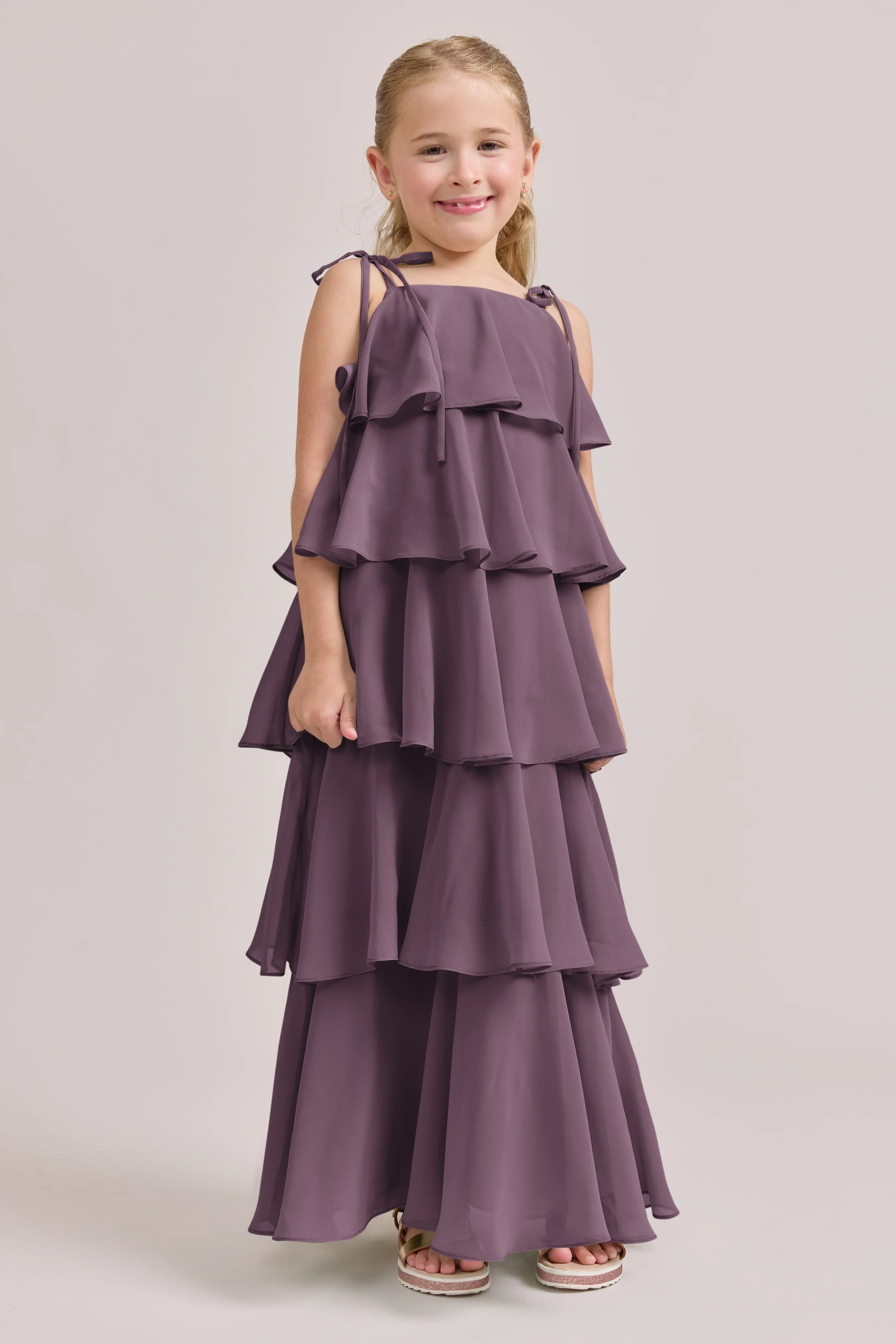 Kids June Chiffon Dress | Made To Order - Image 67