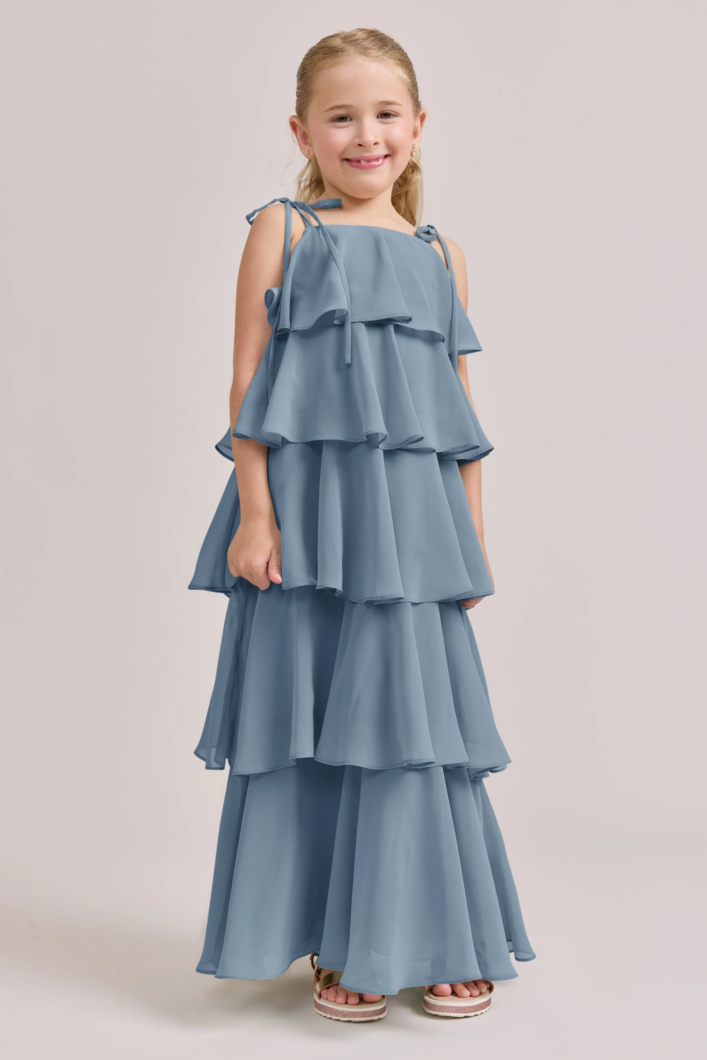Kids June Chiffon Dress | Made To Order - Image 74