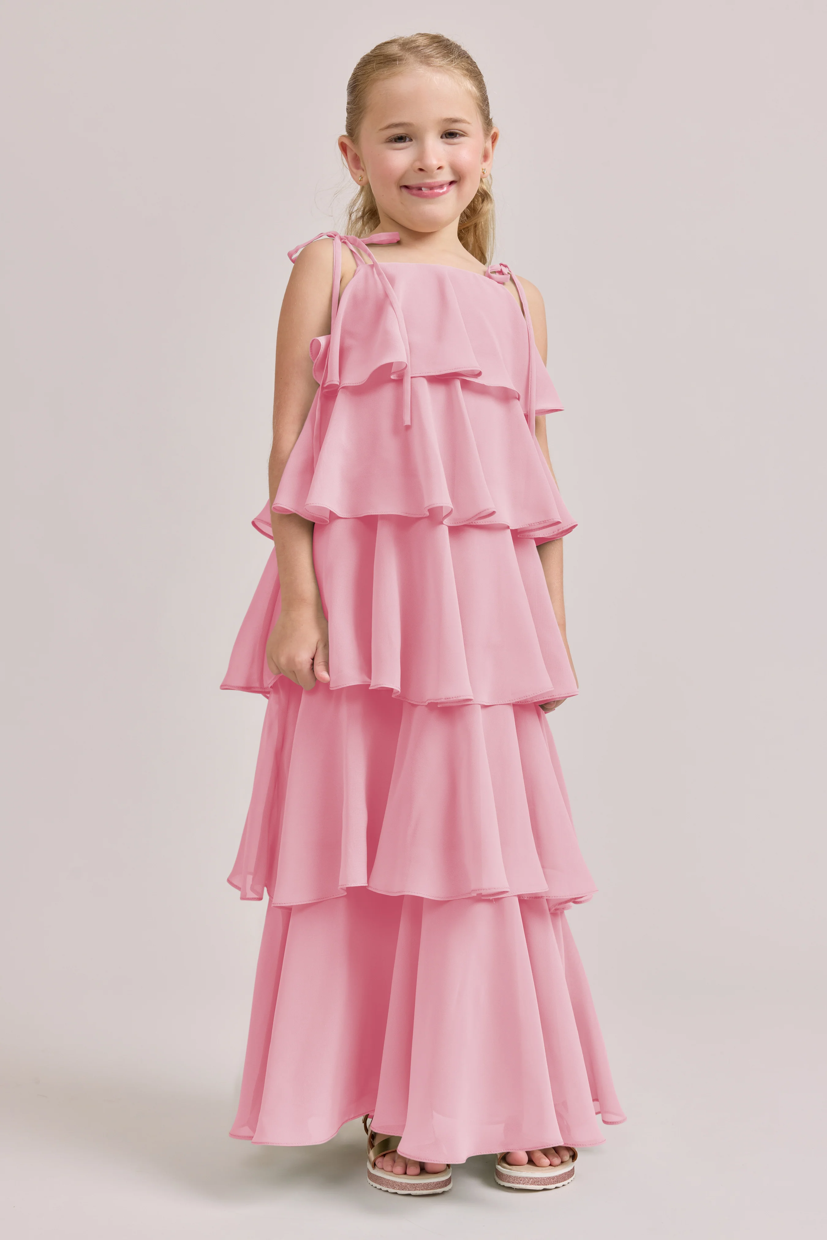 Kids June Chiffon Dress | Made To Order - Image 81