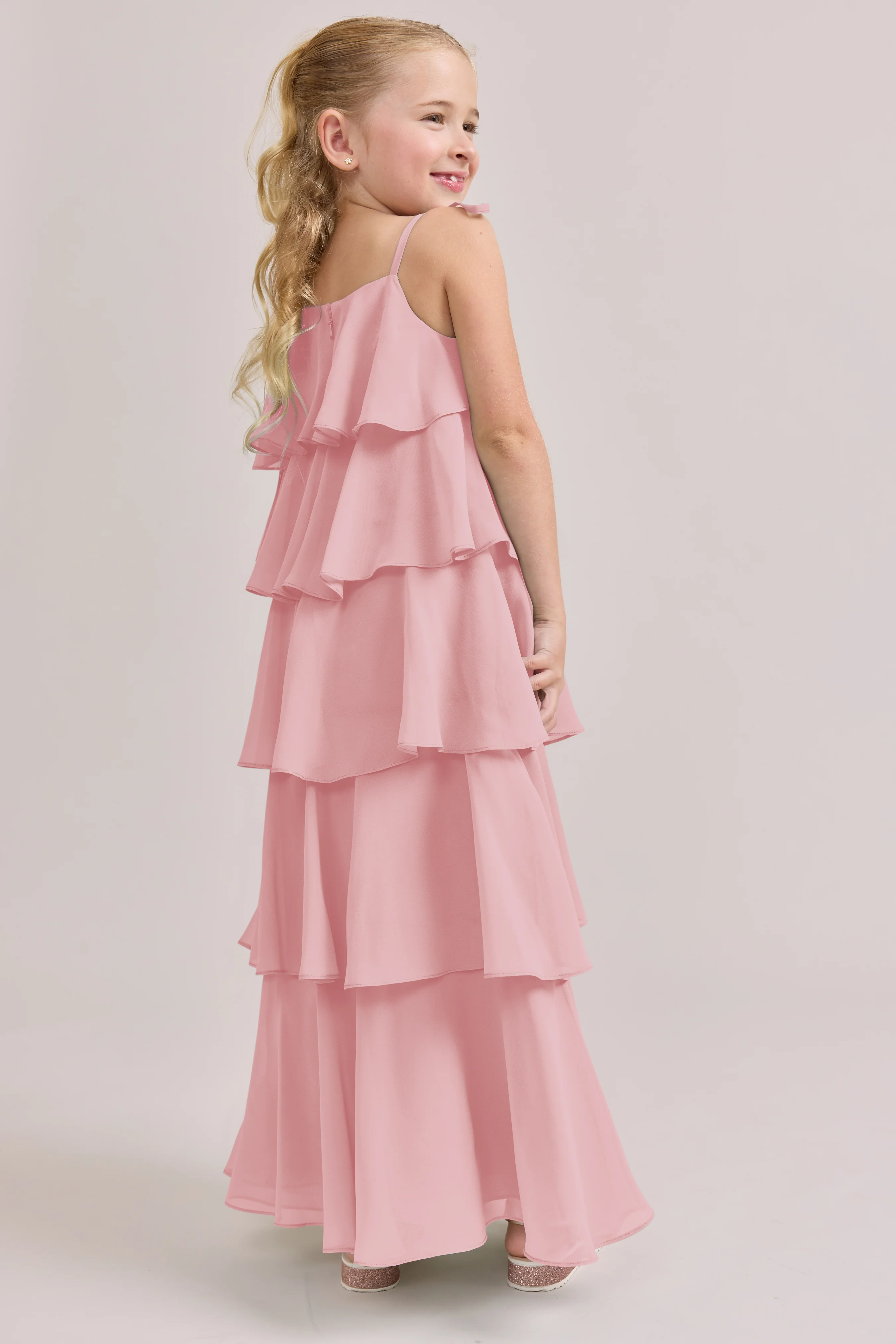 Kids June Chiffon Dress | Made To Order - Image 89