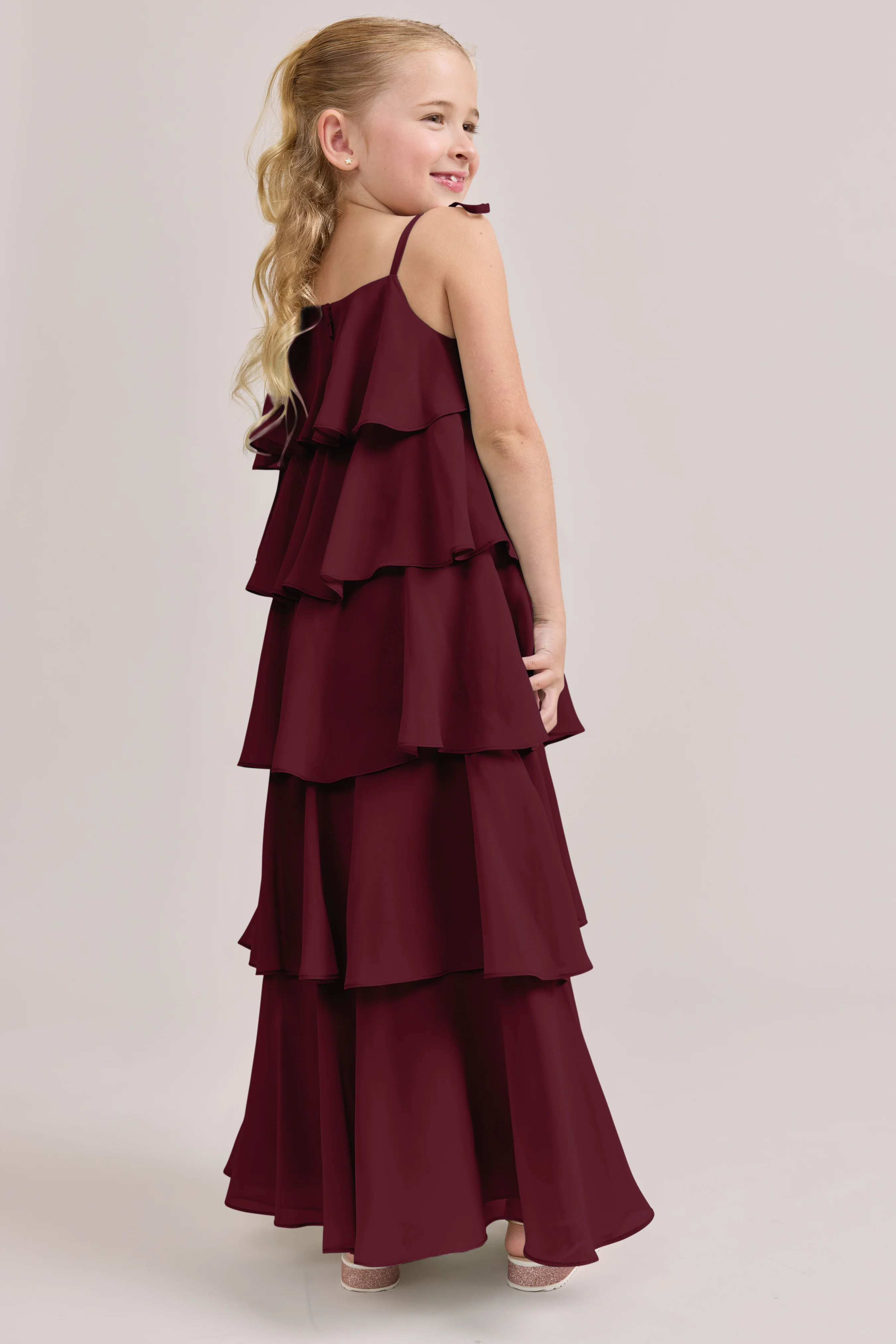 Kids June Chiffon Dress | Made To Order - Image 93