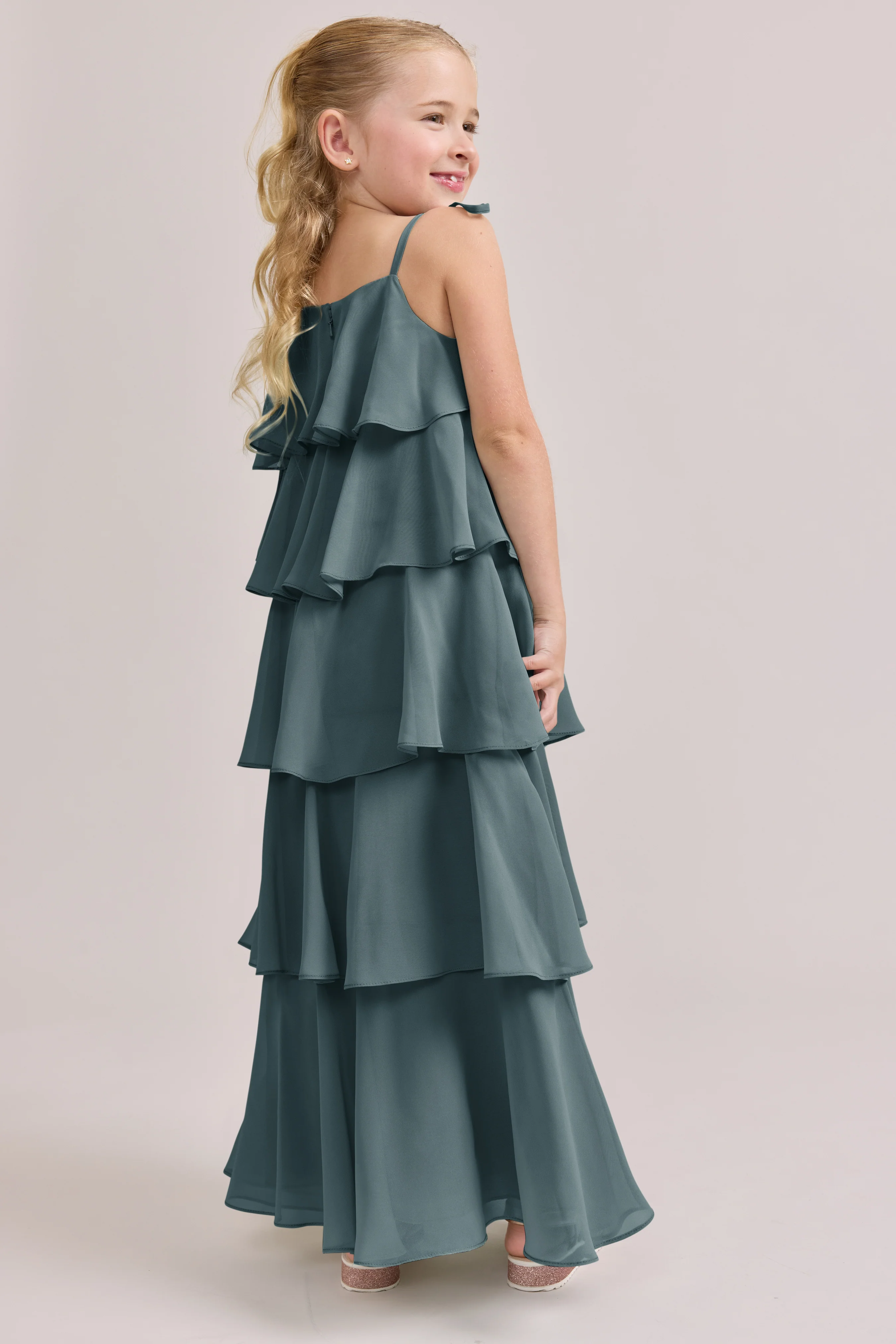 Kids June Chiffon Dress | Made To Order - Image 99