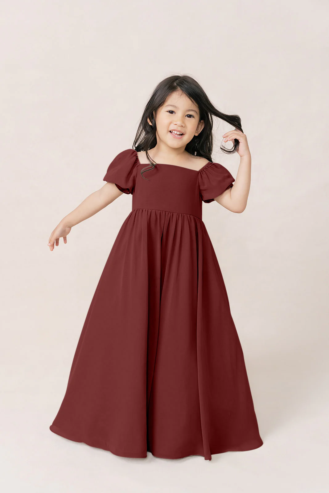 Kids Maeve Chiffon Dress | Made To Order - Image 11
