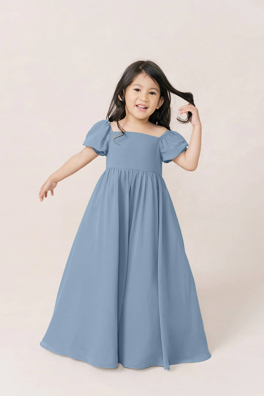 Kids Maeve Chiffon Dress | Made To Order - Image 24