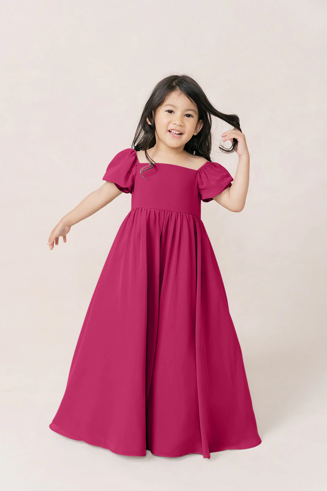 Kids Maeve Chiffon Dress | Made To Order - Image 25