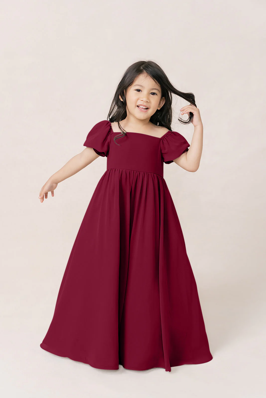 Kids Maeve Chiffon Dress | Made To Order - Image 29