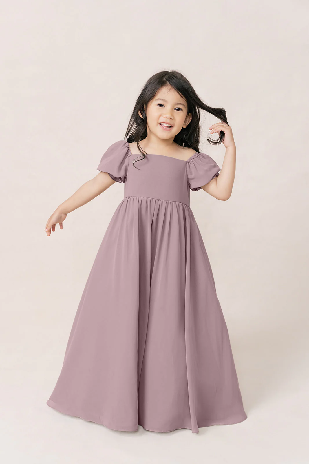 Kids Maeve Chiffon Dress | Made To Order - Image 30