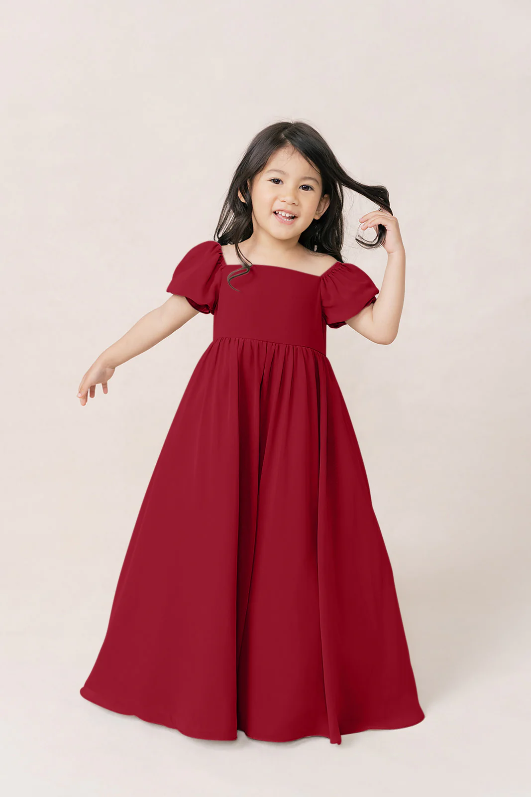Kids Maeve Chiffon Dress | Made To Order - Image 34