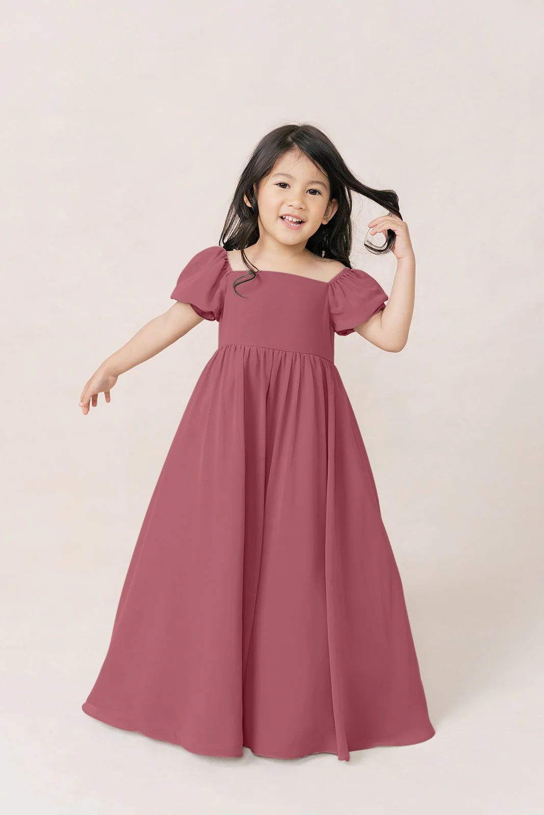 Kids Maeve Chiffon Dress | Made To Order - Image 40