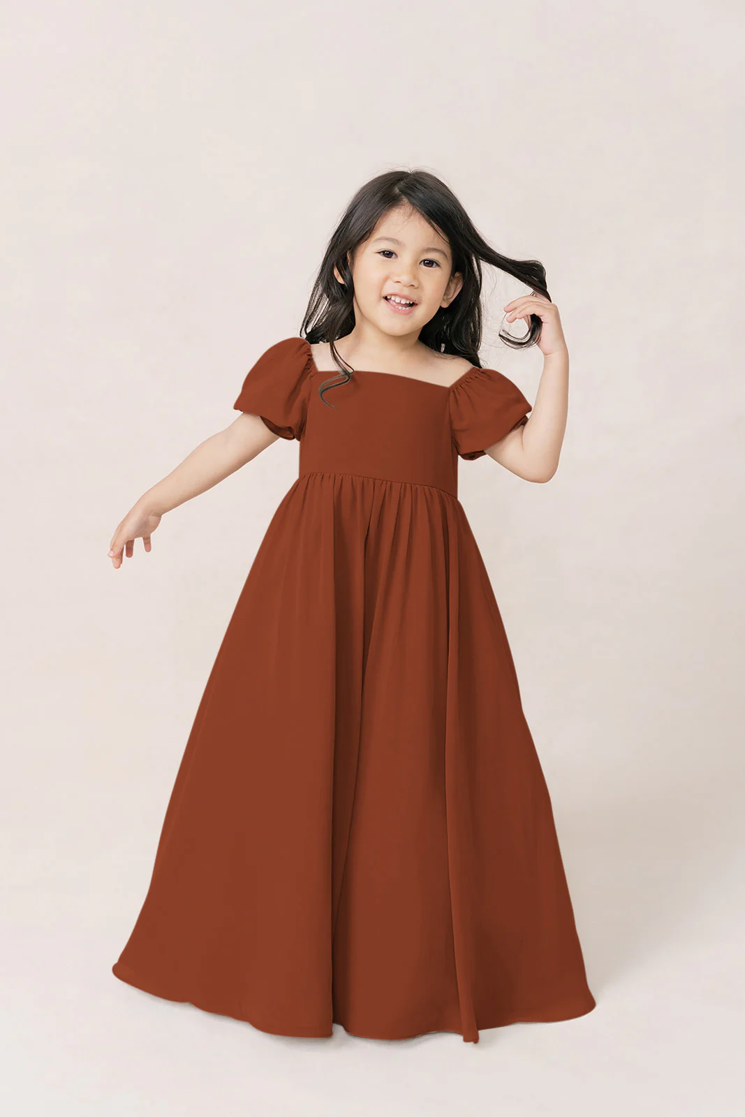 Kids Maeve Chiffon Dress | Made To Order - Image 41