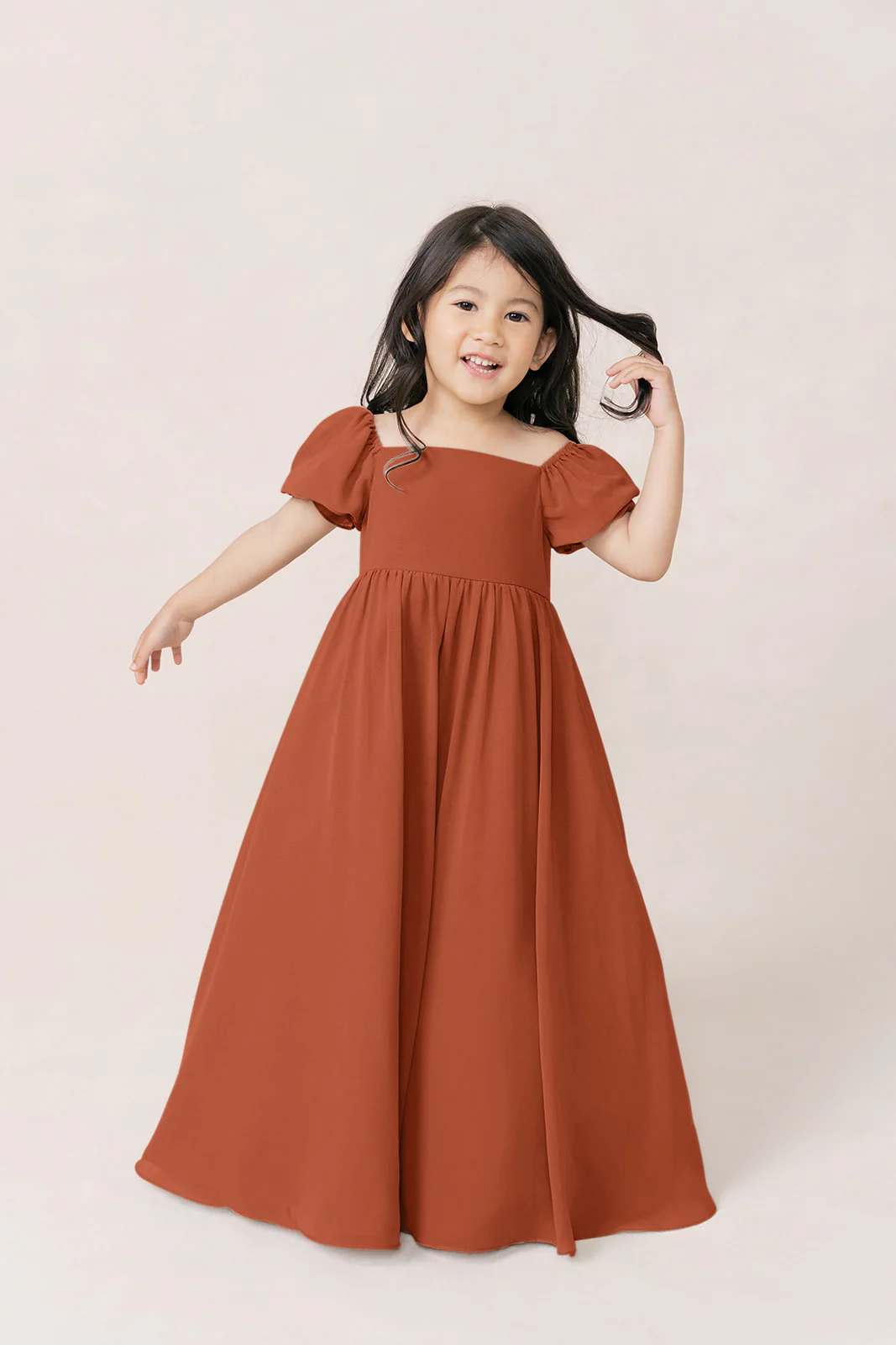 Kids Maeve Chiffon Dress | Made To Order - Image 42