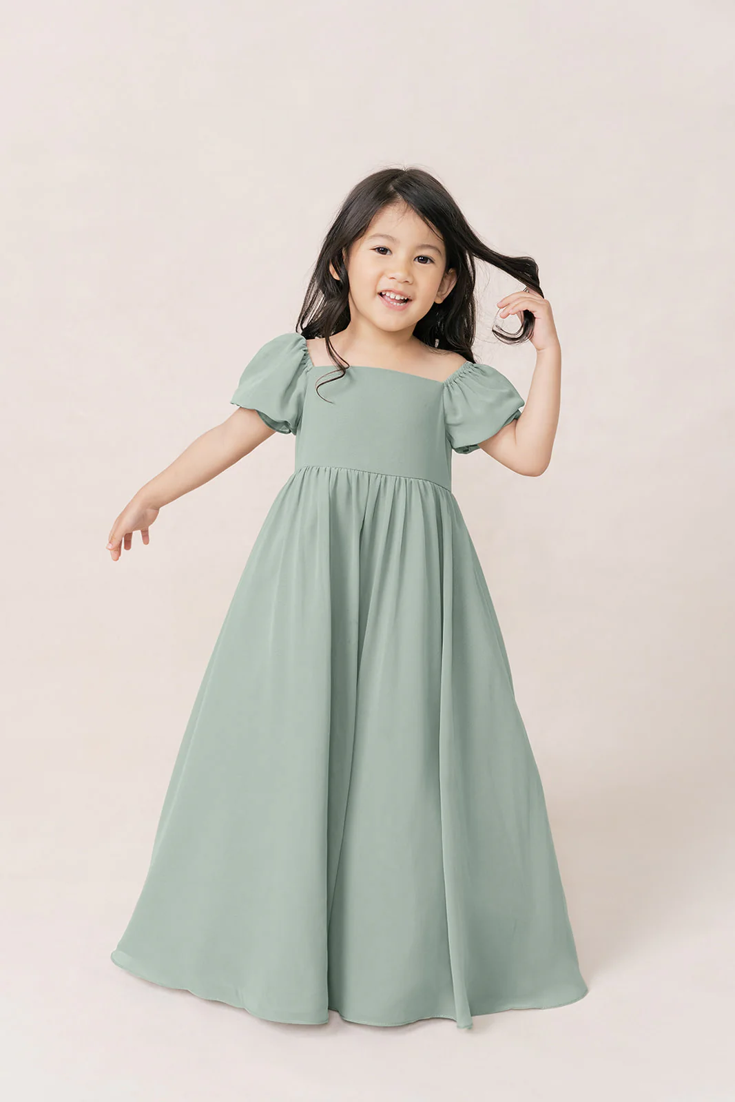 Kids Maeve Chiffon Dress | Made To Order - Image 43