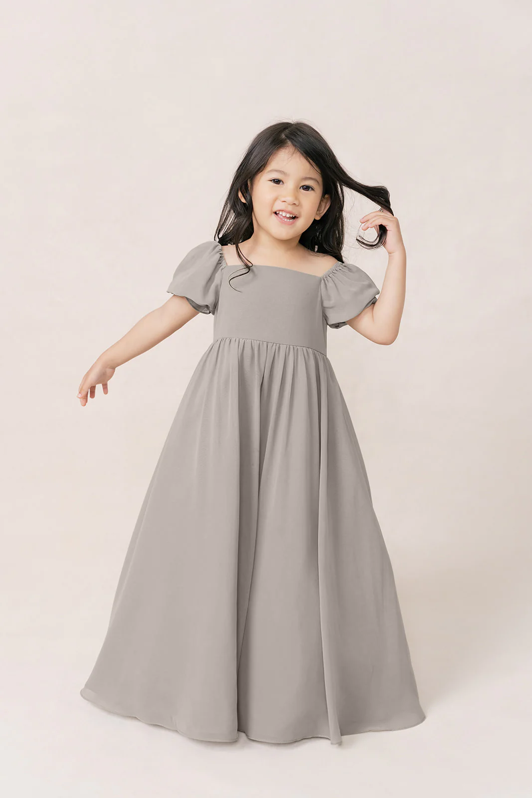 Kids Maeve Chiffon Dress | Made To Order - Image 45