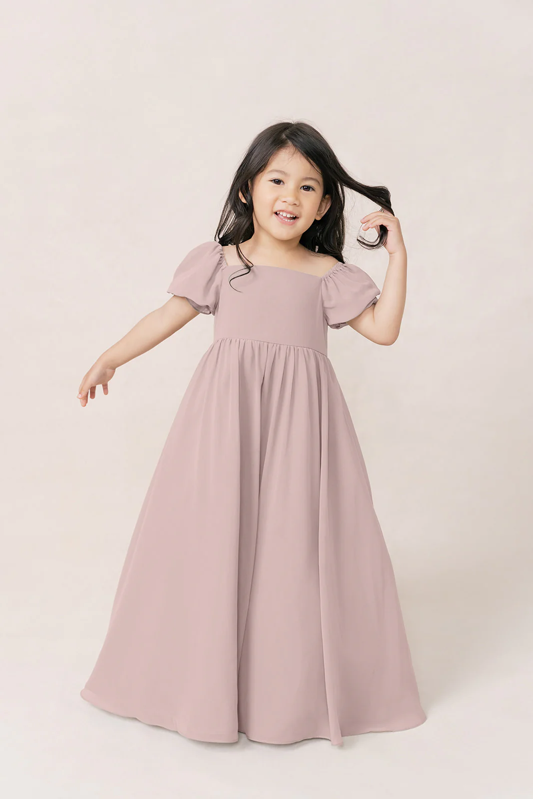 Kids Maeve Chiffon Dress | Made To Order - Image 47