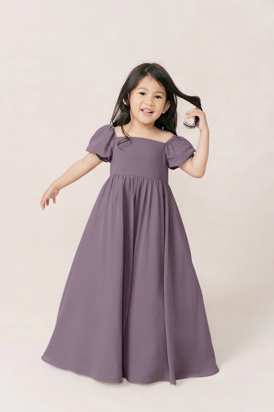 Kids Maeve Chiffon Dress | Made To Order - Image 49