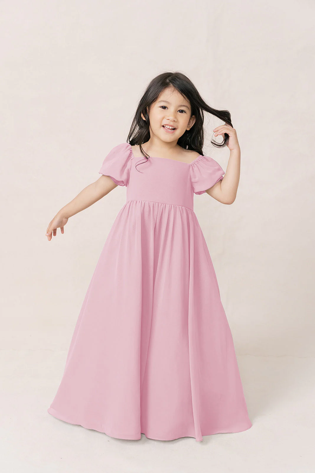 Kids Maeve Chiffon Dress | Made To Order - Image 59