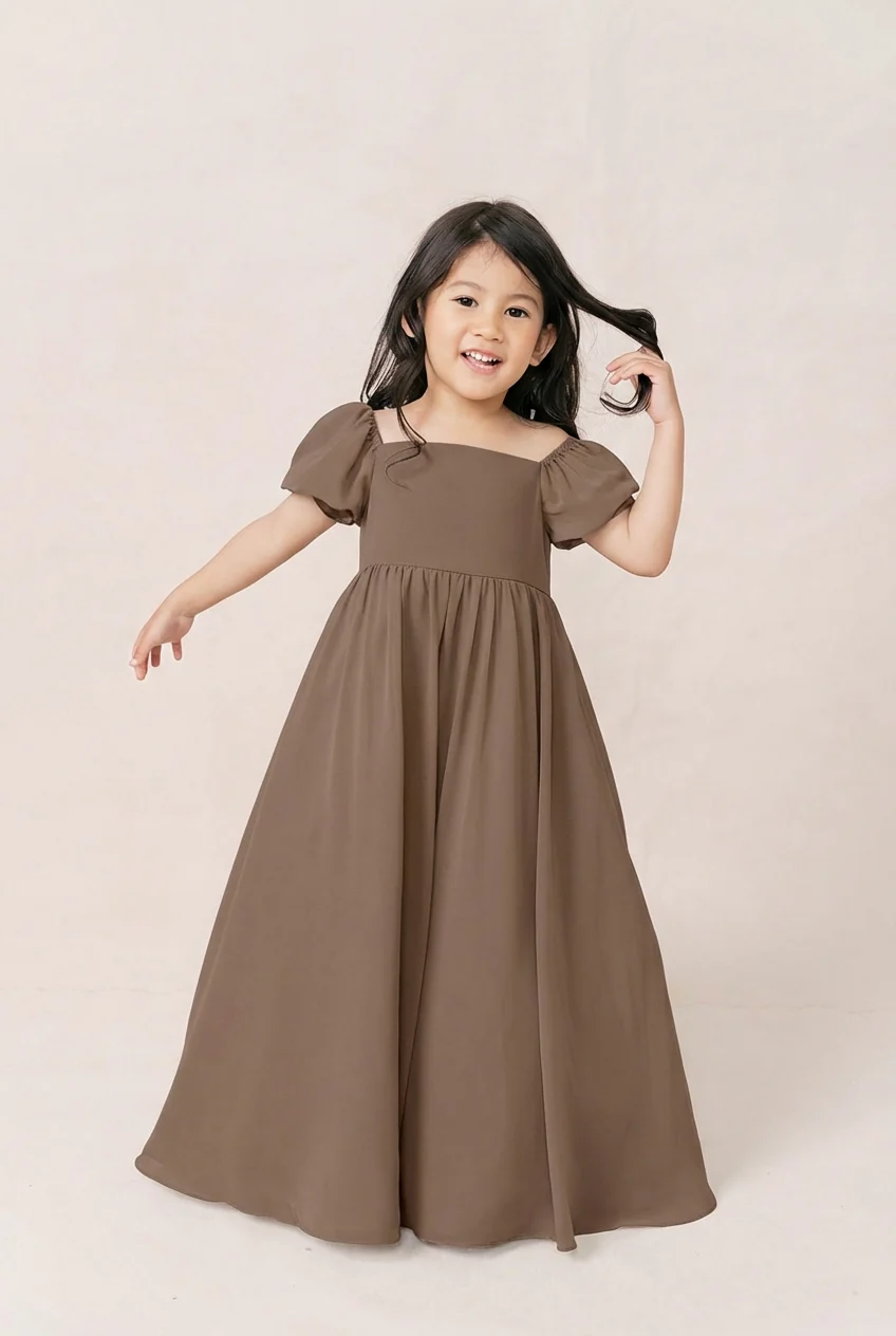 Kids Maeve Chiffon Dress | Made To Order - Image 63