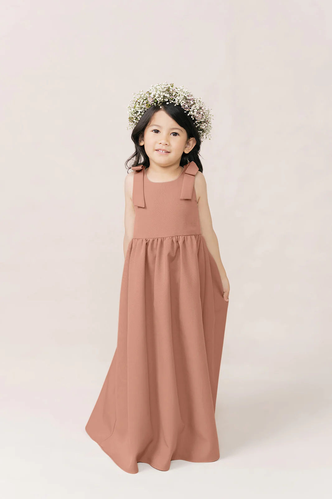 Kids Millie Crepe Dress | Made To Order - Image 12