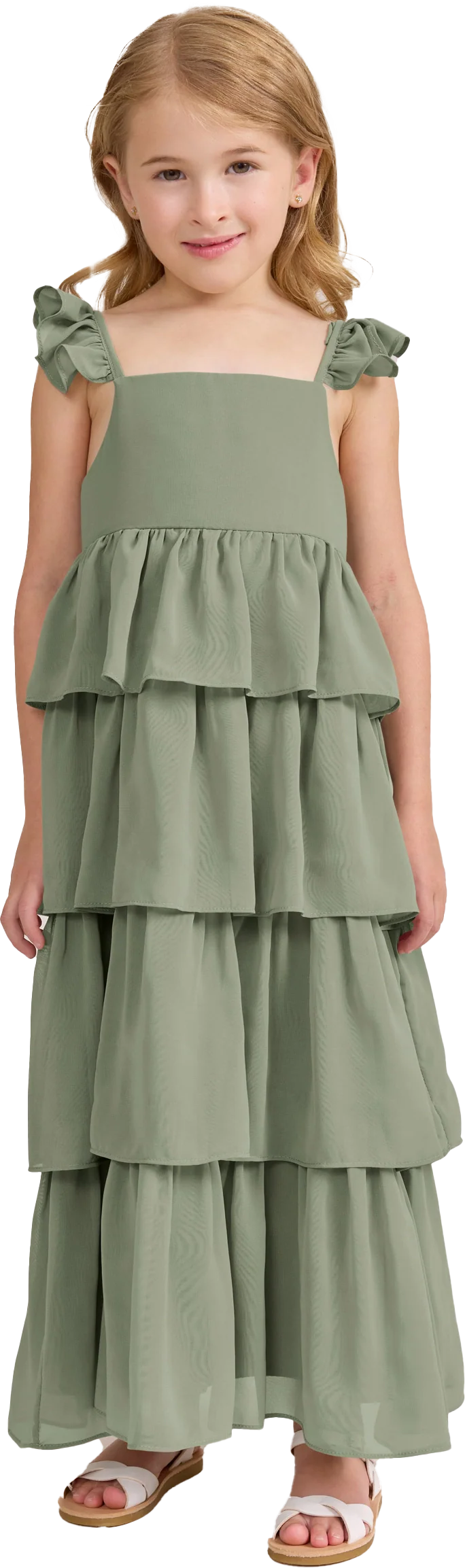 Kids Poppy Chiffon Dress | Made To Order - Image 101