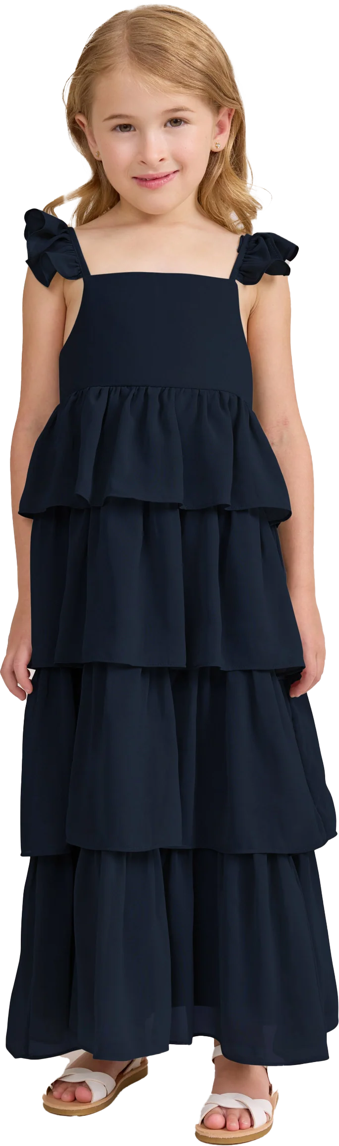Kids Poppy Chiffon Dress | Made To Order - Image 102